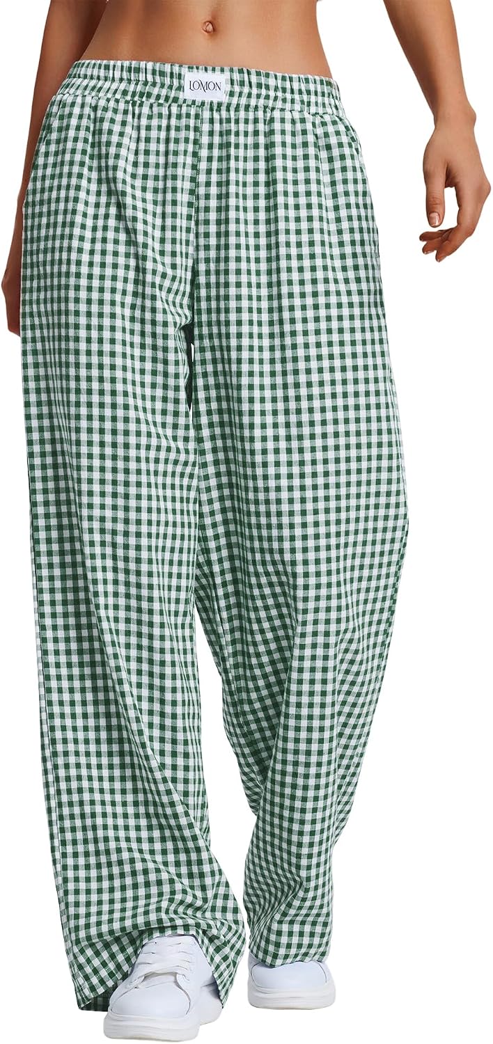 Detalle de LOMON Gingham Boxer Pants