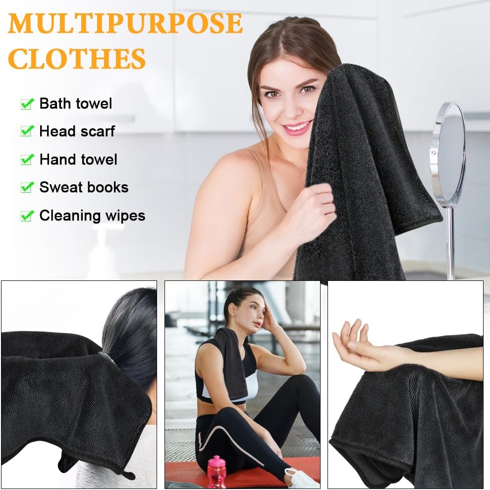 Thumbnail 5 de URAQT Microfibre Cloth: Large 90x60cm Car Drying Towel (600GSM) for Fast, Lint-Free Drying