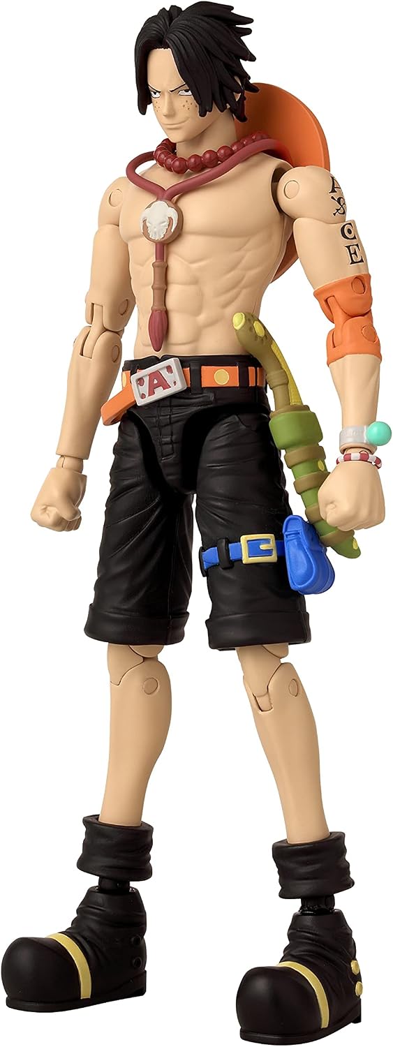 Thumbnail 6 de Bandai Anime Heroes Portgas D. Ace – figurka One Piece 16 cm z wymiennymi twarzami i ramionami