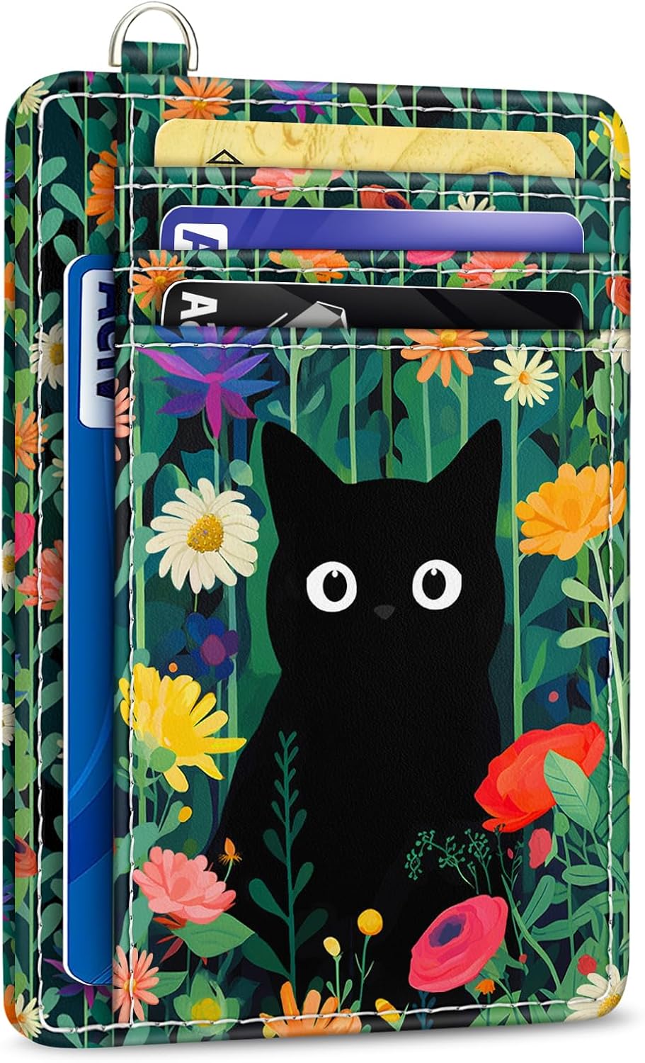 Detalle de Yonlevres Cat Card Holder, 6 Slots