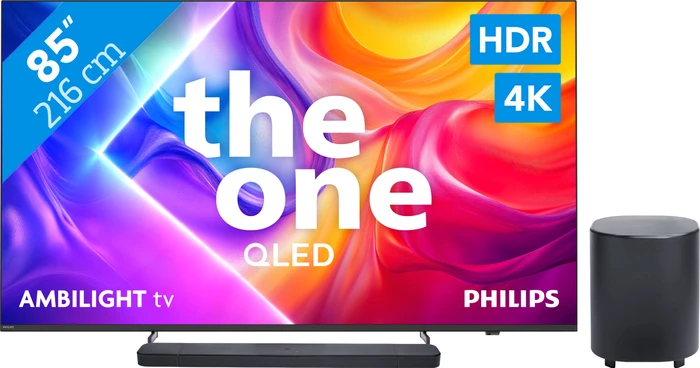 Thumbnail 24 de Philips PUS9000 Ambilight QLED 85 Zoll 100 Hz