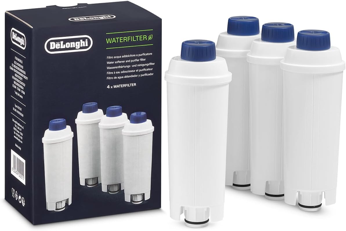 Detalle de De'Longhi DLSC002 Filtro Addolcitore per Acqua — Ricambio ufficiale per macchine caffè della serie ECAM