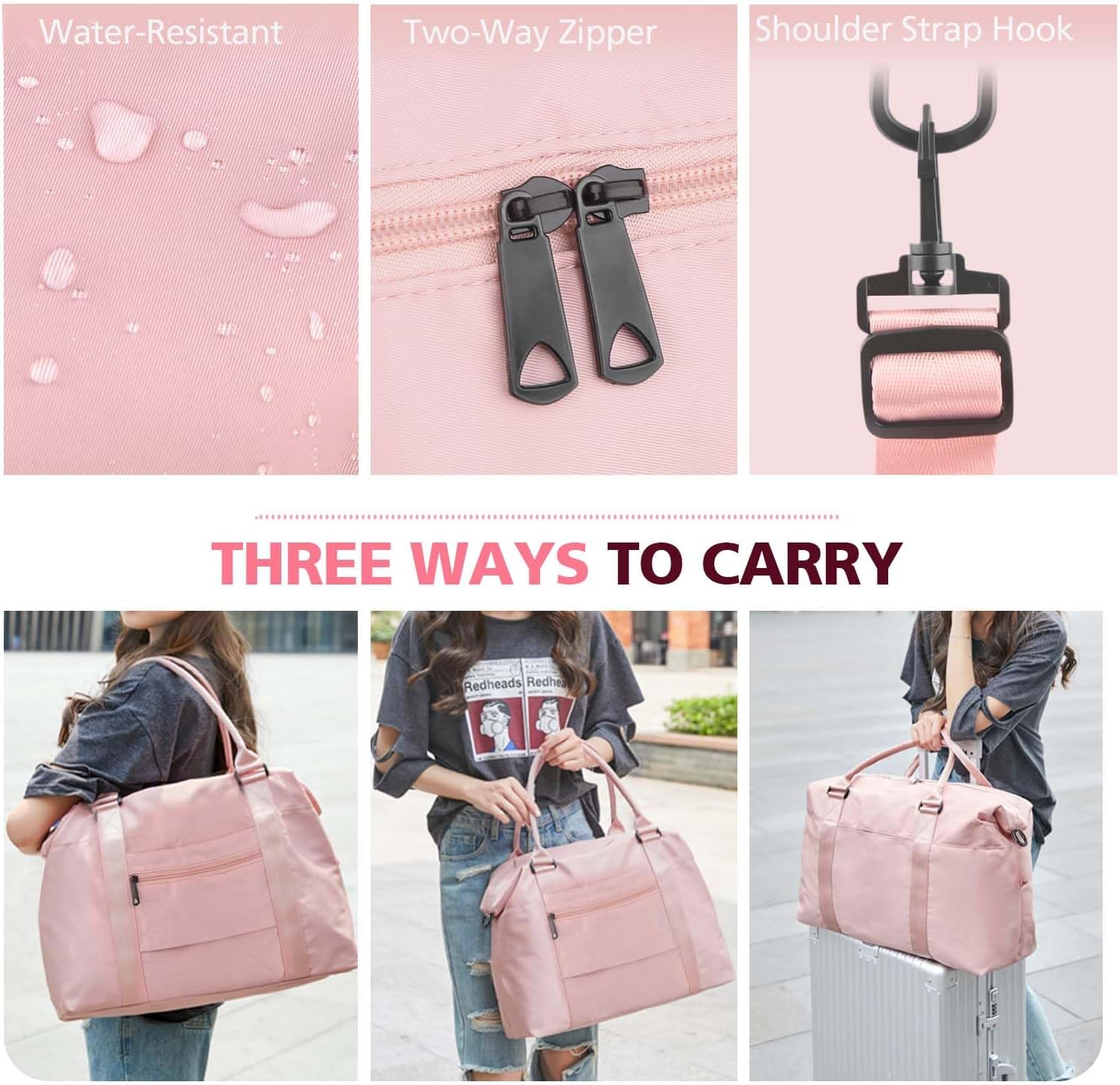 Detalle de TOPBAG Travel Duffle Bag 47.2 x 36.1