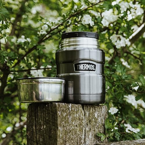 Thumbnail 9 de Thermos Stainless King Duck Egg Food Flask (470ml): 9h Hot, 14h Cold