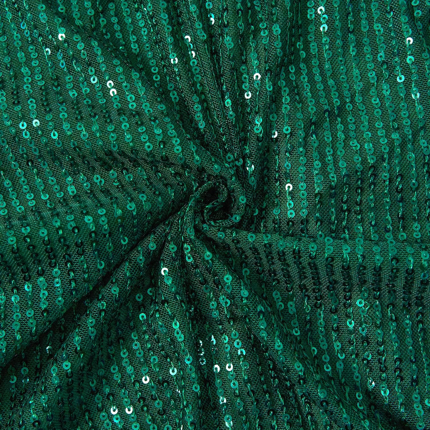 Detalle 2 de LOLANTA H03003 meisjesjurk met pailletten, halterhals en asymmetrische zoom