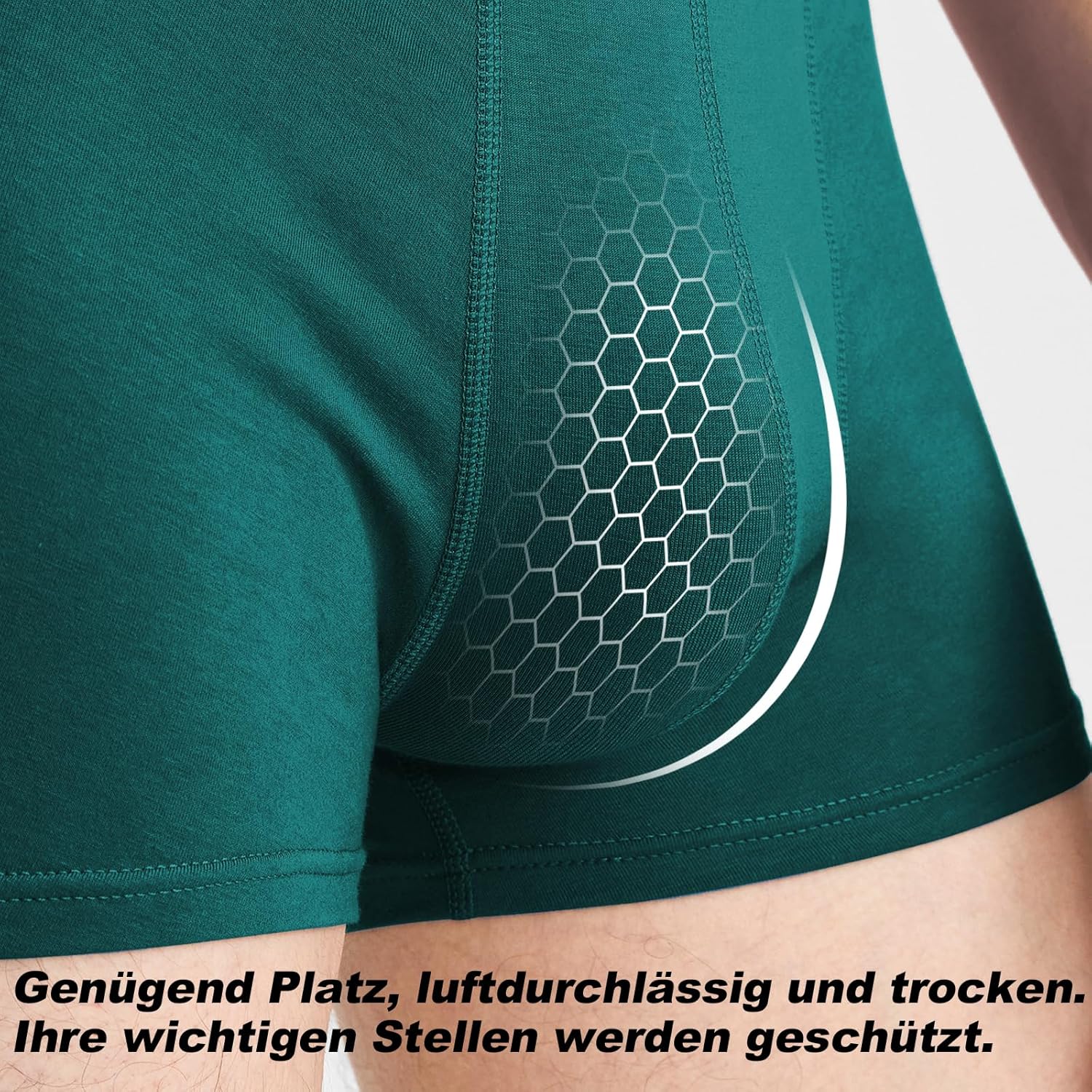 Thumbnail 4 de QINCAO Herren-Boxershorts im 6er Pack aus Baumwolle (Retroshorts) – komfortabler Sitz ohne störendes Etikett