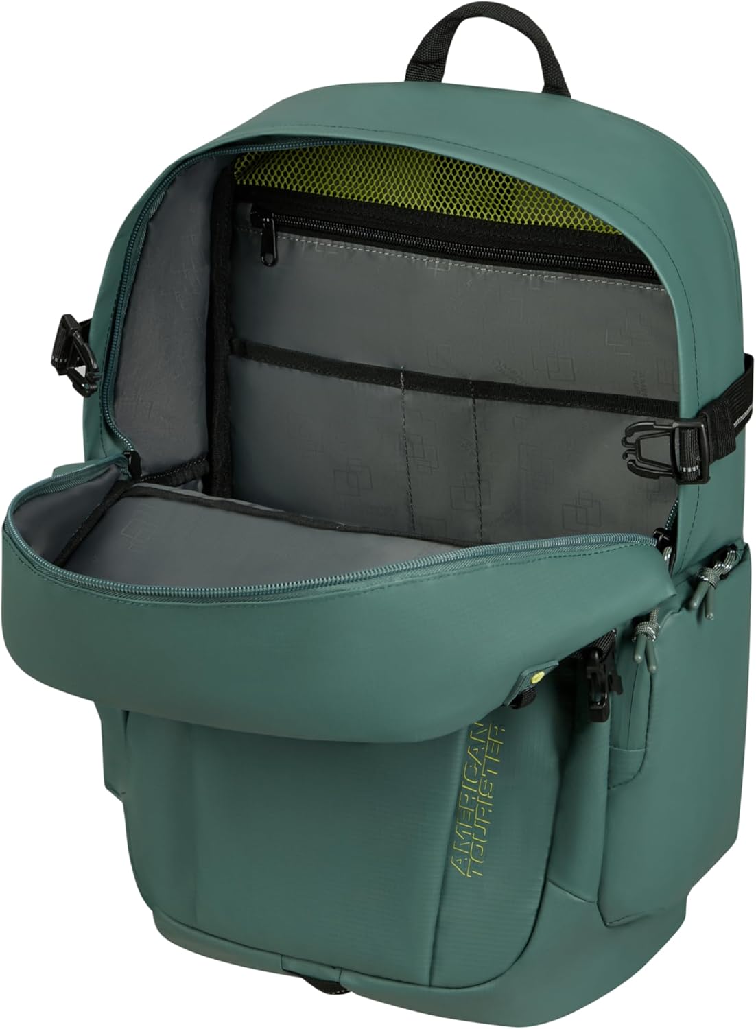 Detalle de American Tourister Upventure laptop backpack 15.6 inch (44 cm, 26.5 L) in Dark Forest green