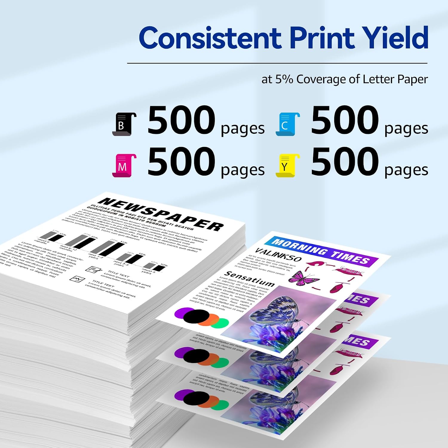 Detalle de Valinkso Compatible Ink Cartridges LC401XL