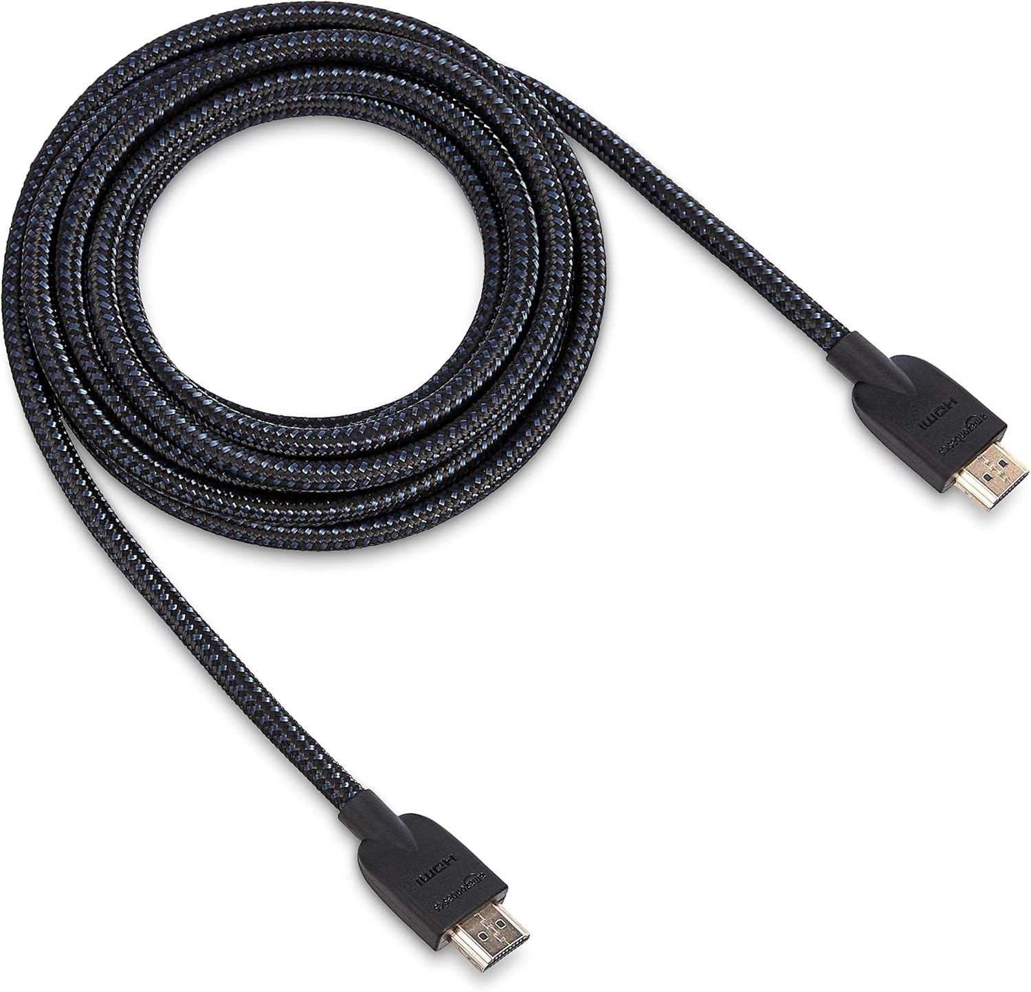 Detalle de Amazon Basics Câble HDMI tressé - 3,04 m, Noir