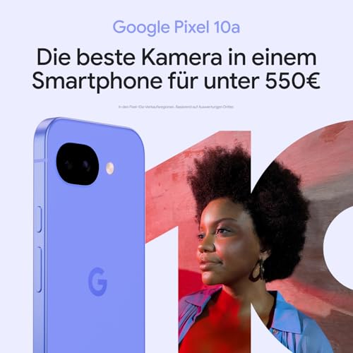 Detalle de Google Pixel 10a (Obsidian, 128 GB) – 7 Jahre Betriebssystem‑ und Sicherheitsupdates