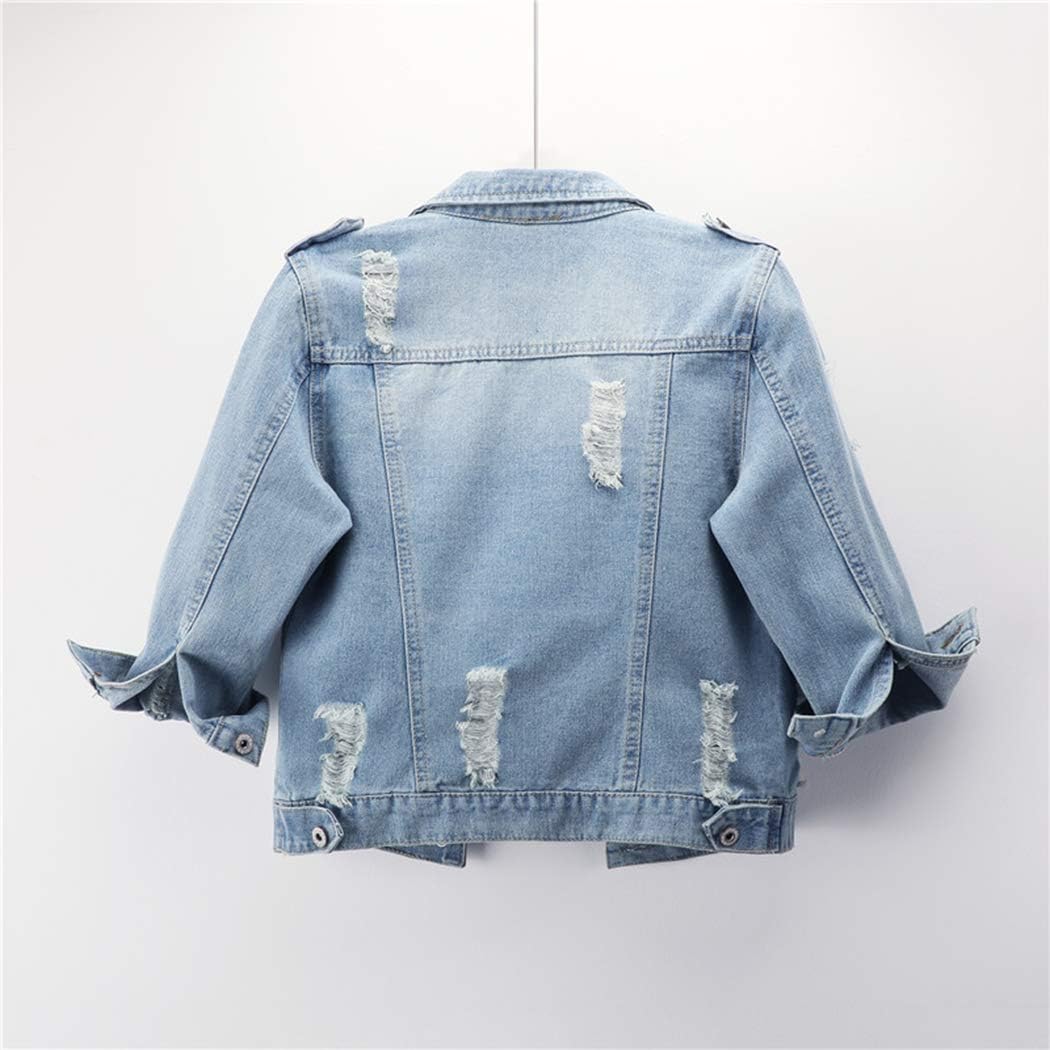Detalle 2 de Women’s denim jacket 3/4 sleeve, light blue