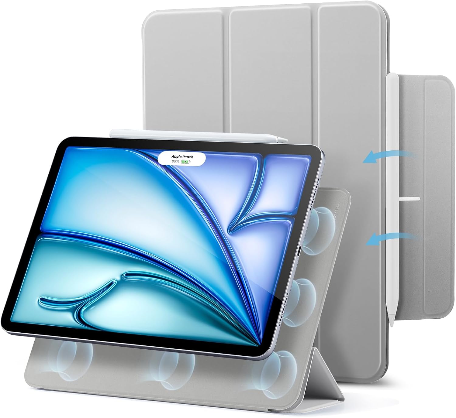 Detalle de ESR iPad Air 11 Hülle mit Magnete