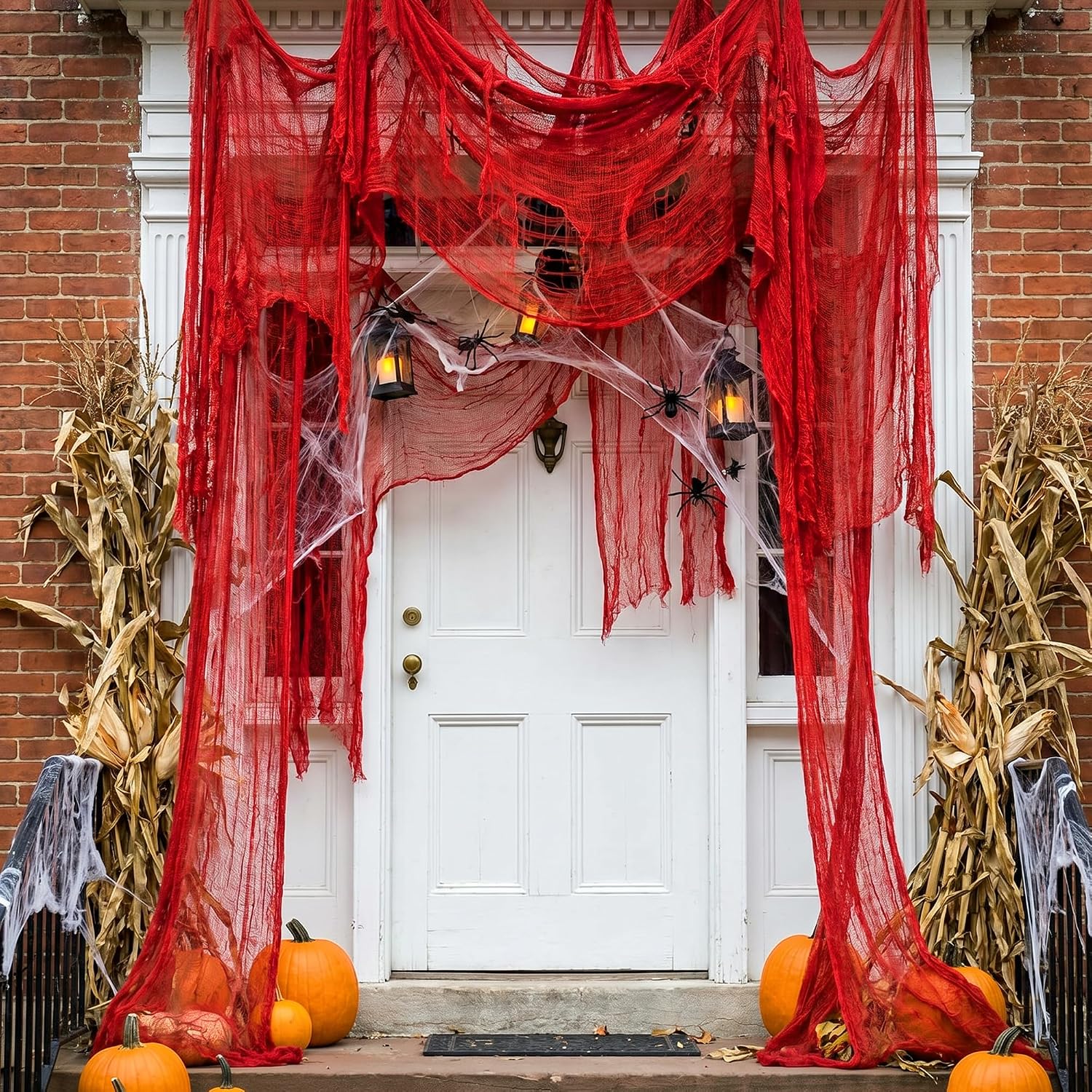 Detalle 2 de RunNico Halloween gauze decoration, 300" x 39