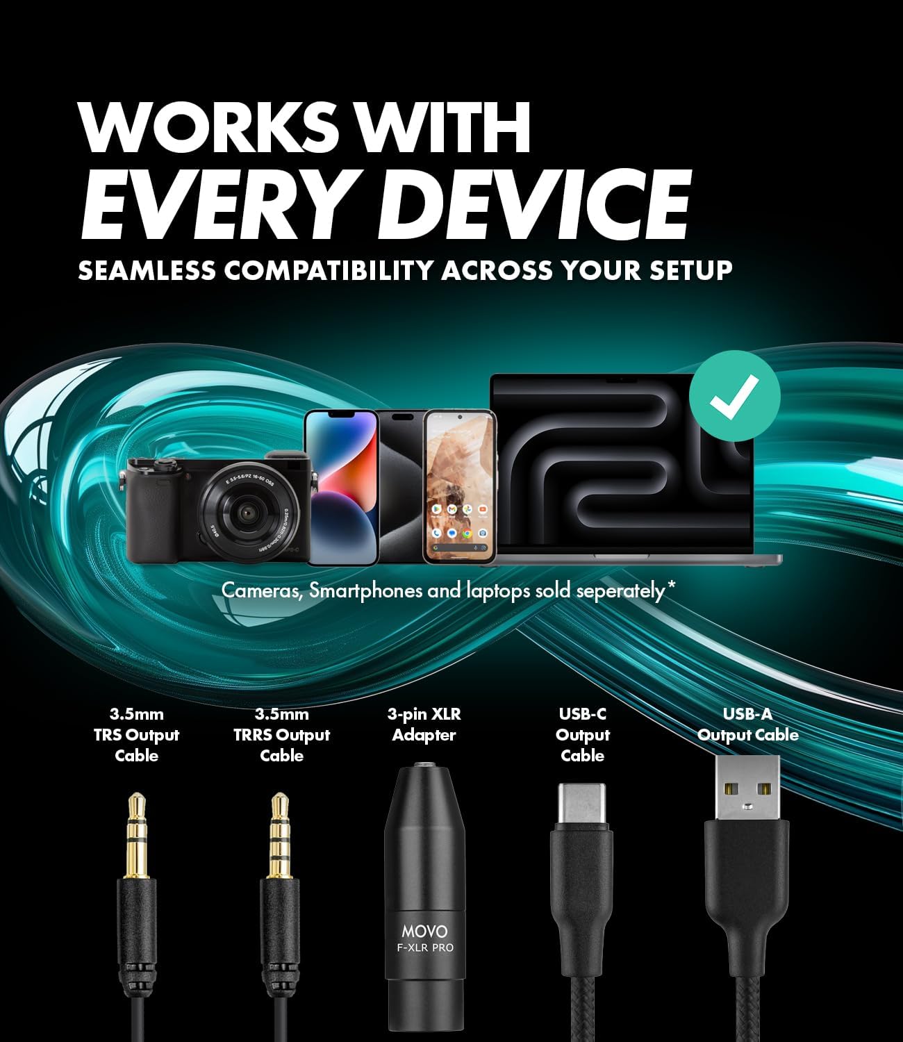 Detalle de Movo X1 Supercardioid Shotgun Microphone: a versatile on-camera AI for pro audio