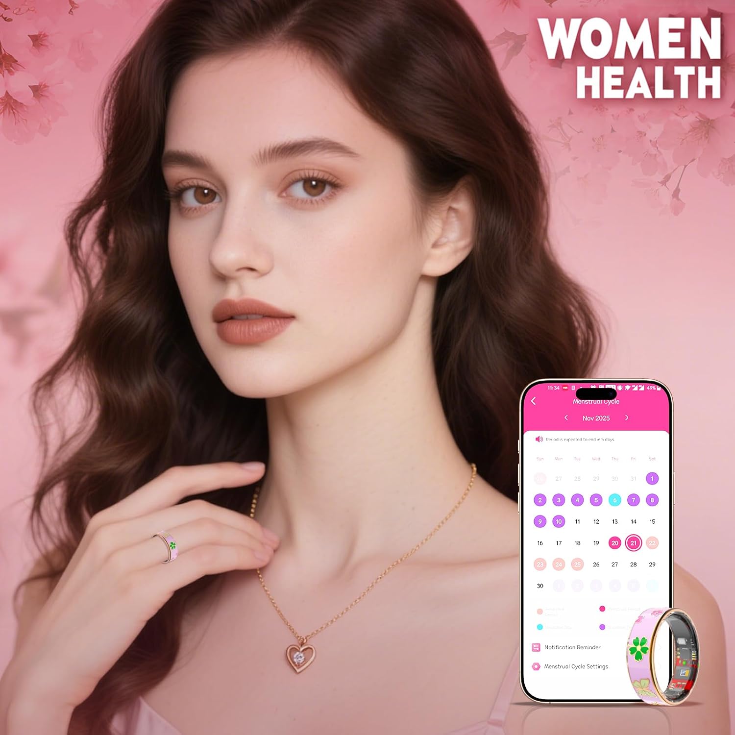 Detalle 2 de HPLSZCN Smart Ring 10, sleep and heart-rate tracker 💍