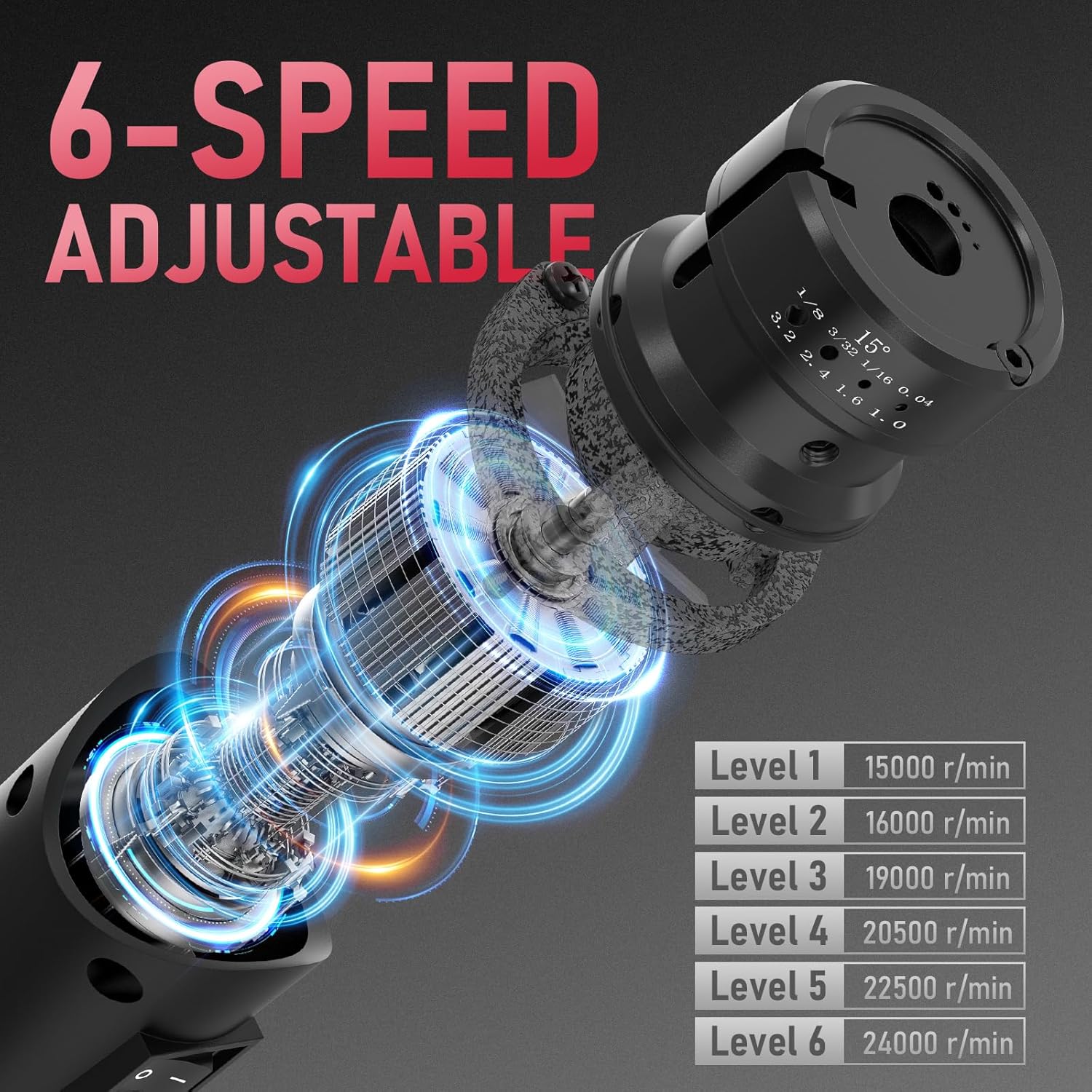Thumbnail 3 de YESWELDER Tungsten Sharpener 3 angles 110V