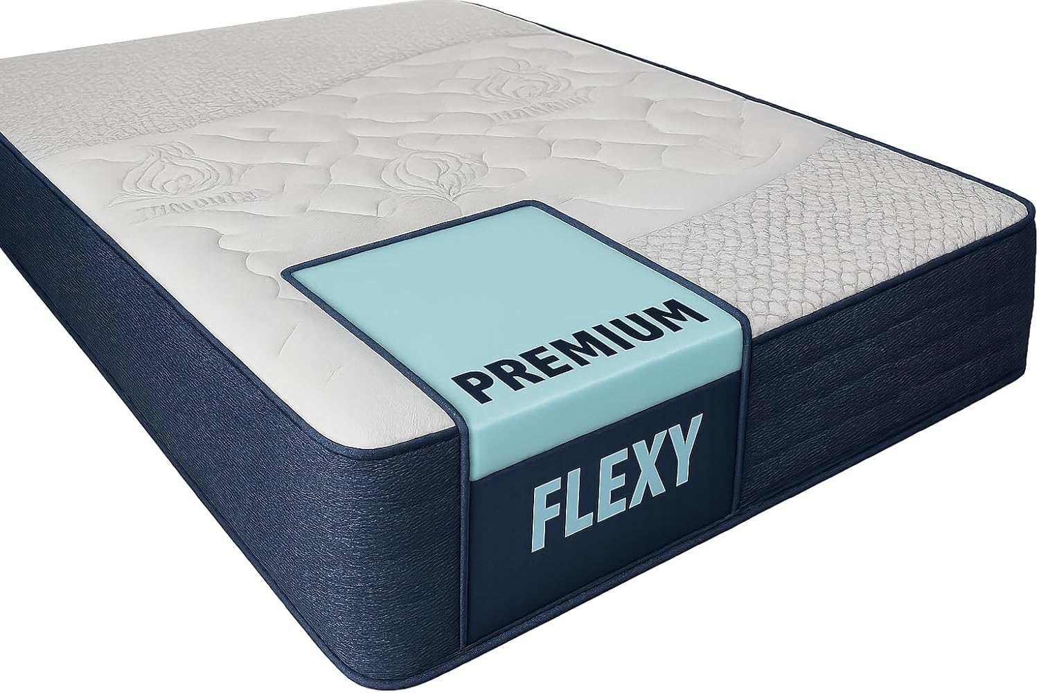 Detalle de Archiletto Materasso Ortopedico Alto 160x190 – Memory Foam e Water Foam, 3 Zone Differenziate, Sostegno Medio Rigido
