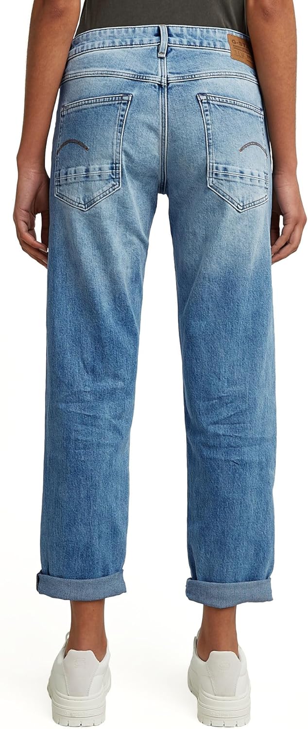 Detalle 2 de G-Star Damen Kate Boyfriend Jeans – lockerer Schnitt, low rise, breites Bein