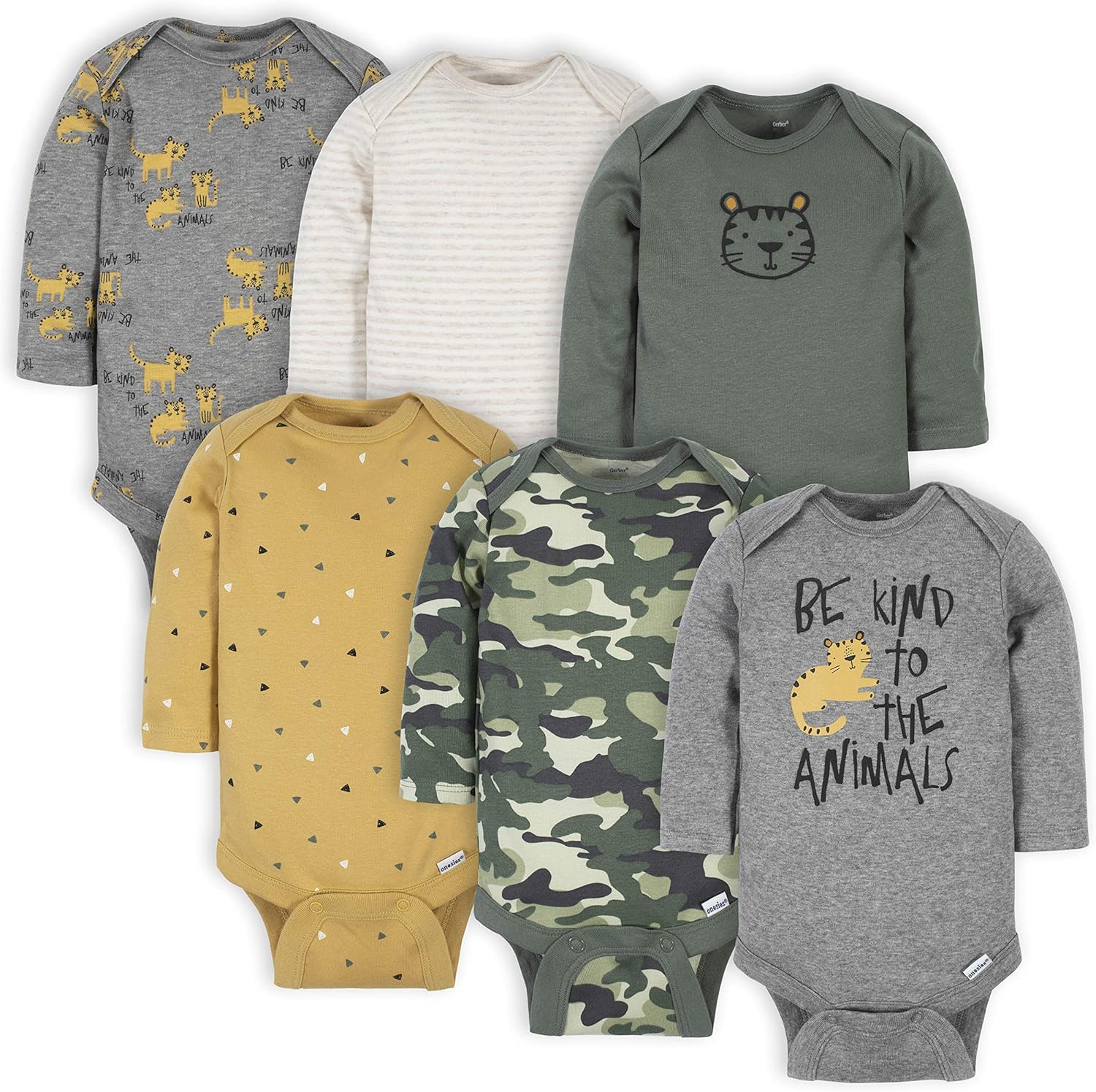 Thumbnail 6 de Gerber Ensemble de t-Shirts Bambins – Lot de 6 (Bébé Fille)