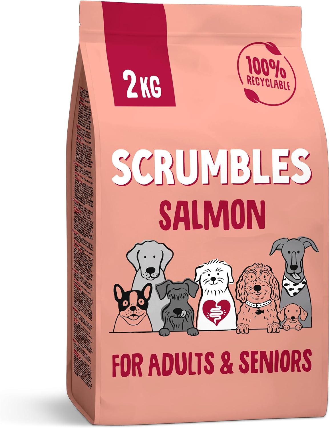 Detalle de Scrumbles Dry Dog Food – Hypoallergenic Turkey, Gluten Free, 2kg