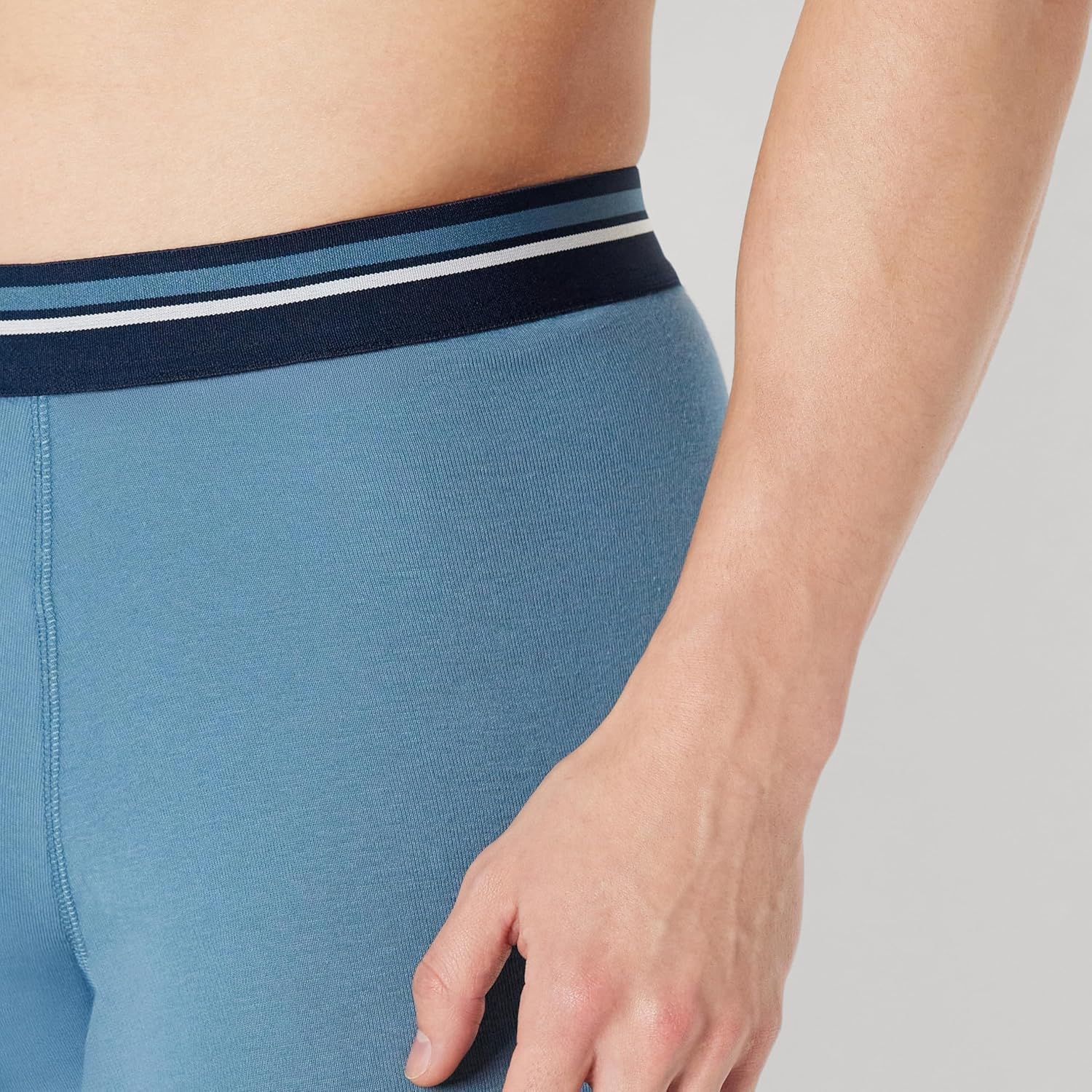Thumbnail 3 de Amazon Essentials Men's Breathable Cotton Underwear Boxer Briefs, Tag-Free, Pack of 5