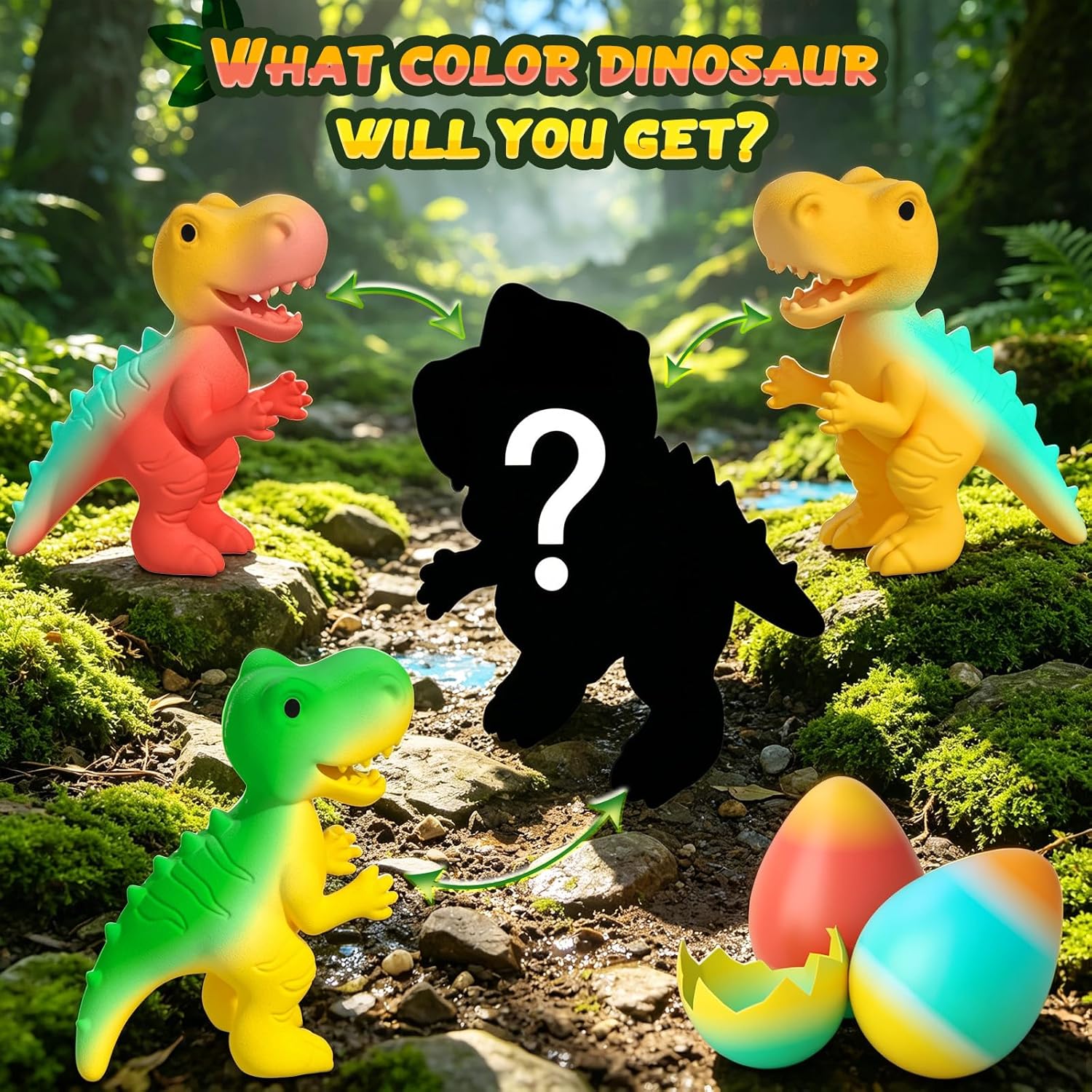 Thumbnail 6 de Dinosaur Hatching Surprise Eggs for Kids – 6 Pack Dino Toys (UK)