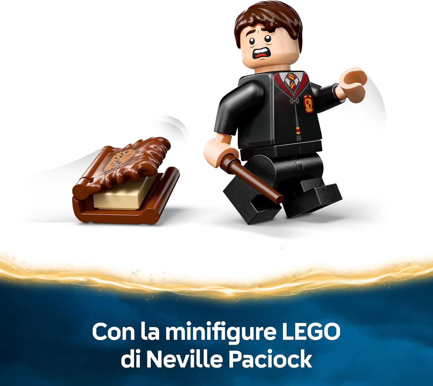Thumbnail 1 de LEGO Harry Potter Il Libro Mostro dei Mostri Azzanna-te: il set interattivo 76449 con Neville Longbottom