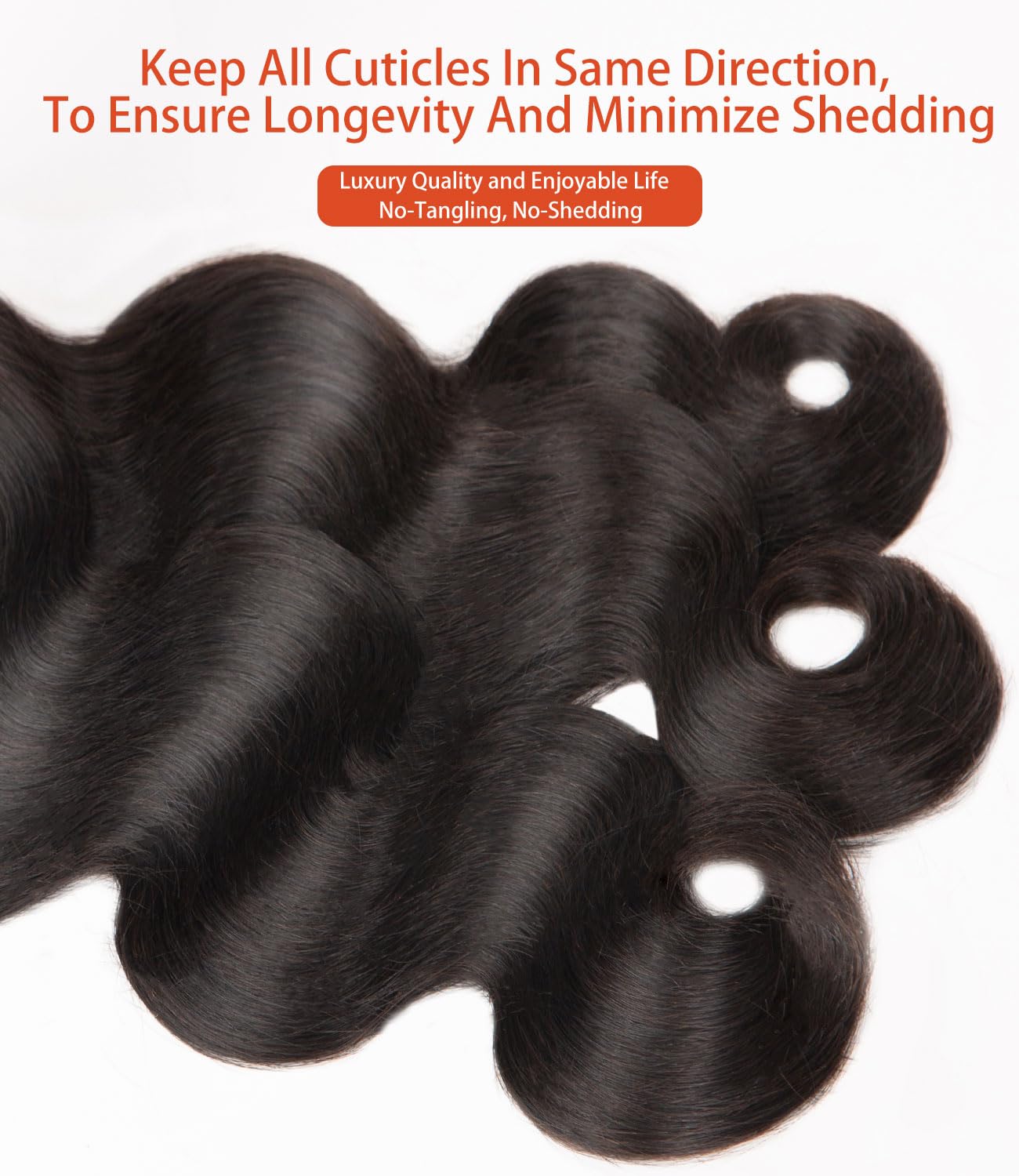 Thumbnail 6 de MLIP Raw Bundles 16-20 Inch Body Wave 💇♀