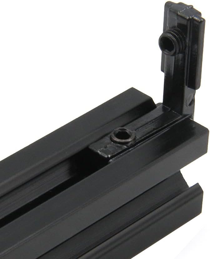 Detalle de Zeberoxyz 10 Stück L-förmige Eckwinkel 90° für 3030 Aluminium-Extrusion