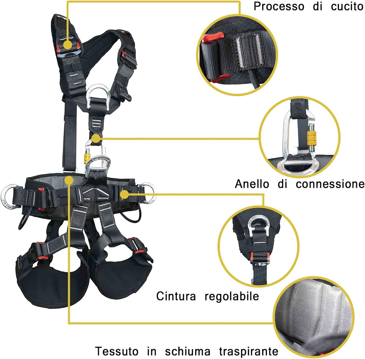 Thumbnail 1 de SOB Baudrier Escalade arnés de seguridad 1900 g