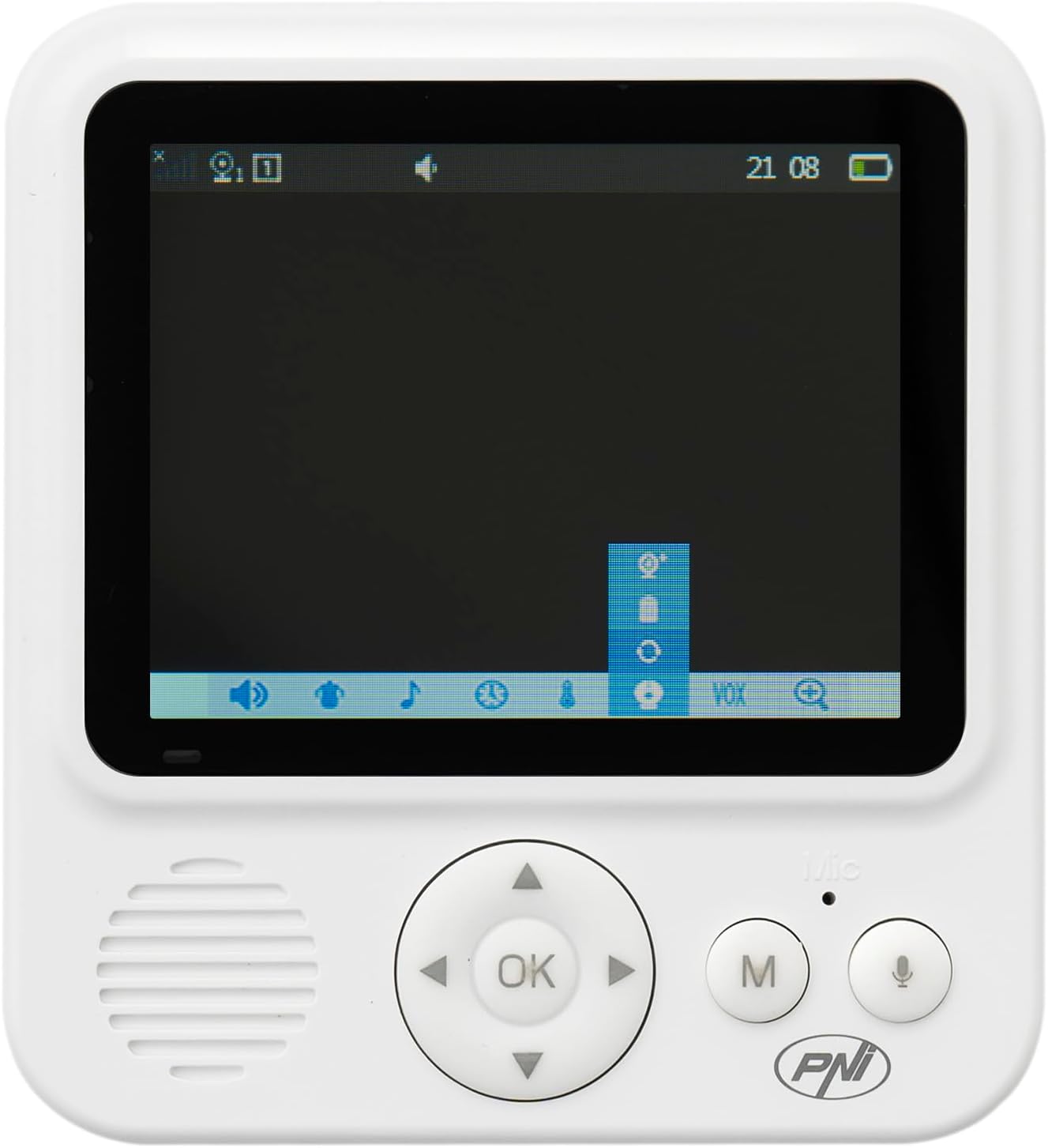 Thumbnail 2 de PNI Video Baby Monitor BM280: monitoraggio video 2,8'' con visione notturna, VOX e ninne nanne