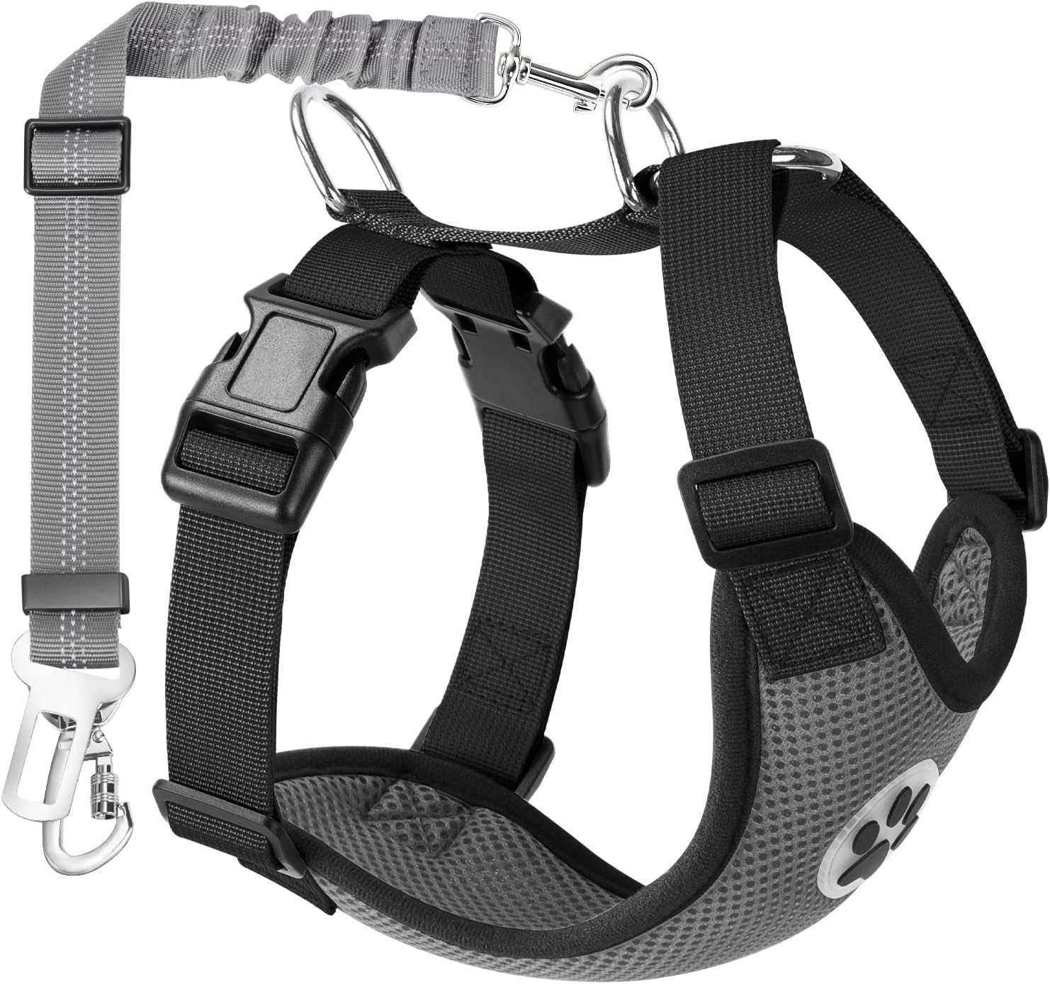Detalle de Nasjac Dog Car Harness with Seat Belts: Safe Travel for Your Furry Friend