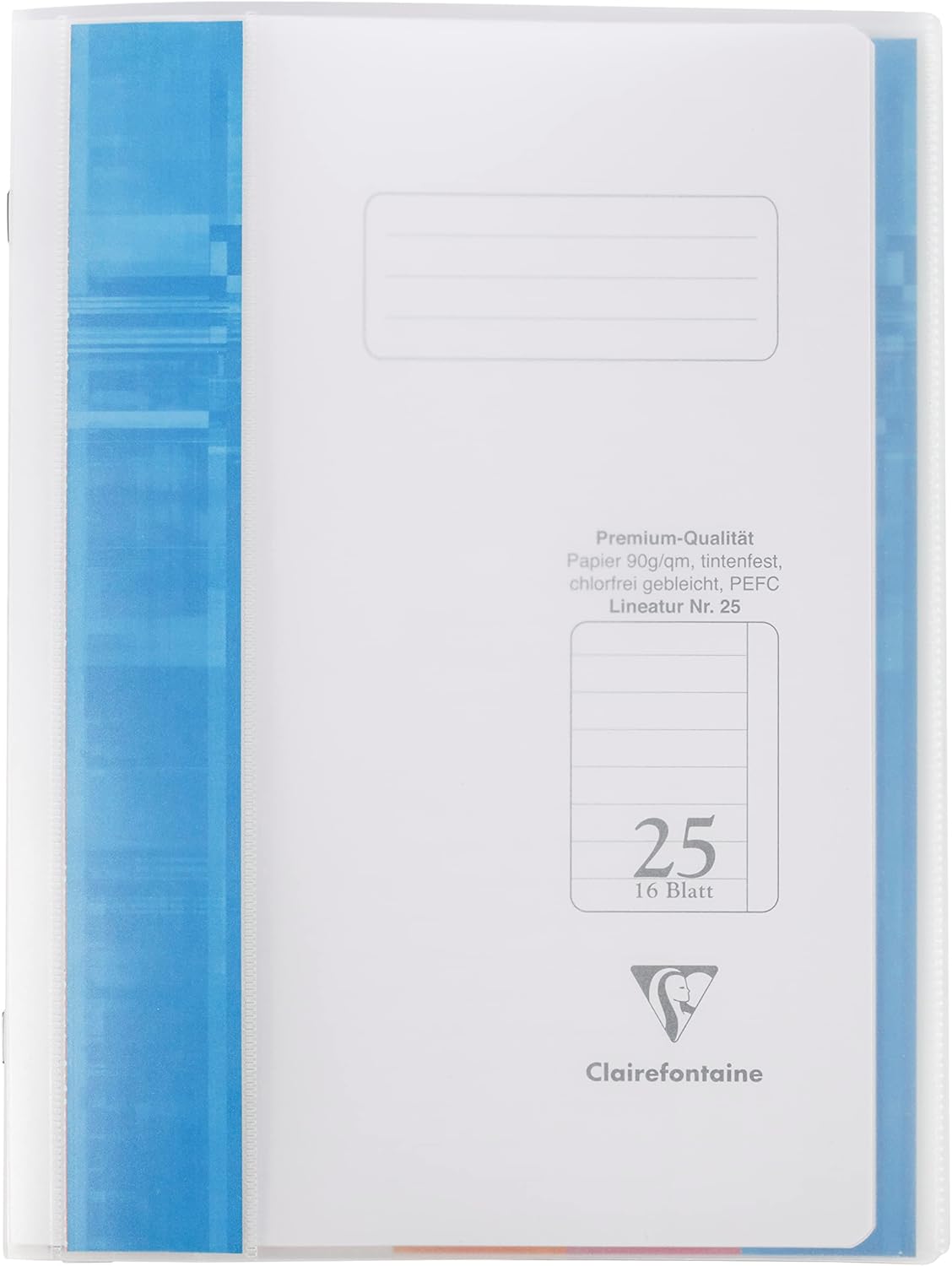 Thumbnail 2 de Clairefontaine 973225C Koverbook Heft mit PP-Deckel und Klarsichthüllen, DIN A4, 25 liniert (1 Stück)