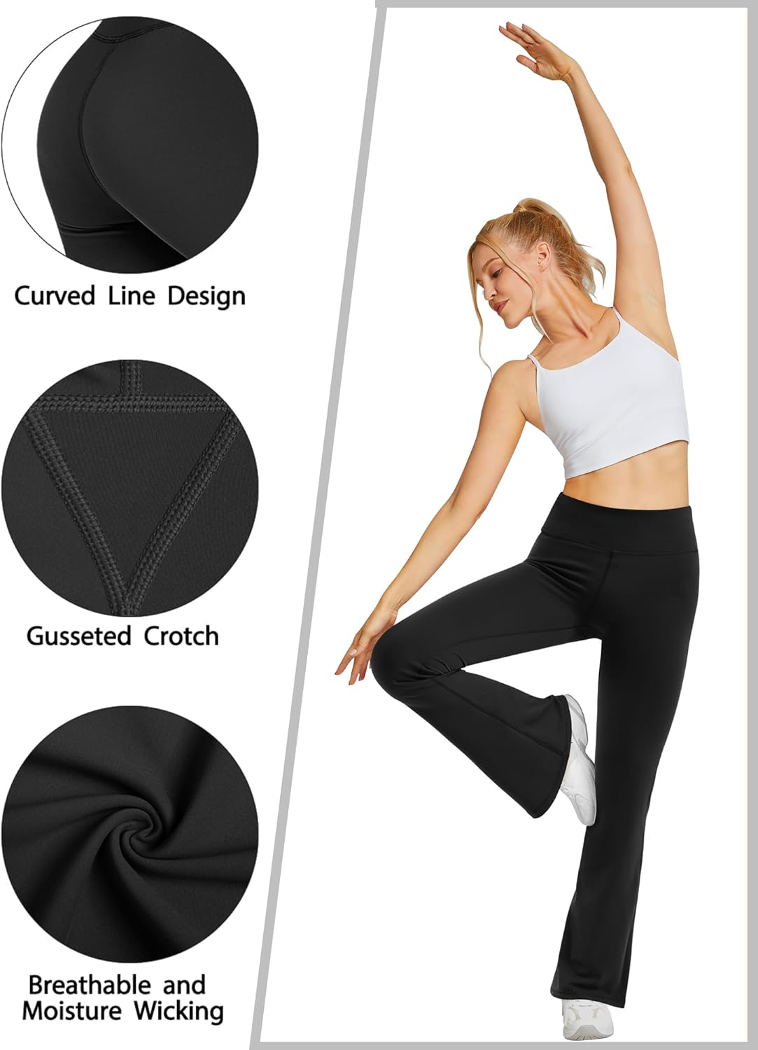 Thumbnail 3 de Promoter Flared Trousers: Bootcut Yoga Pants for Women