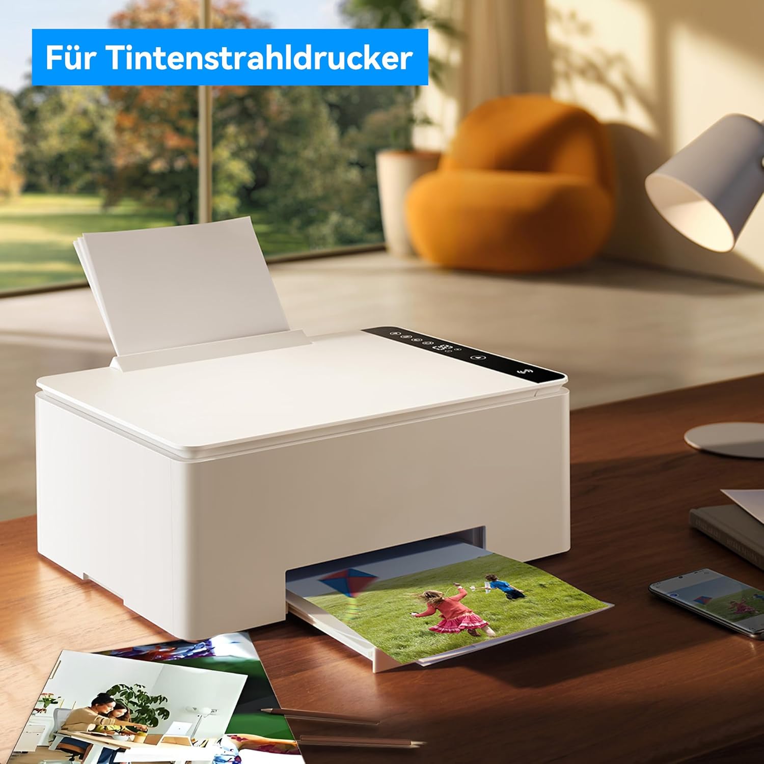 Detalle 2 de XiaoLidm Fotopapier 10x15 cm (200 Blatt) 230 g/m² für Inkjet – hochglänzend