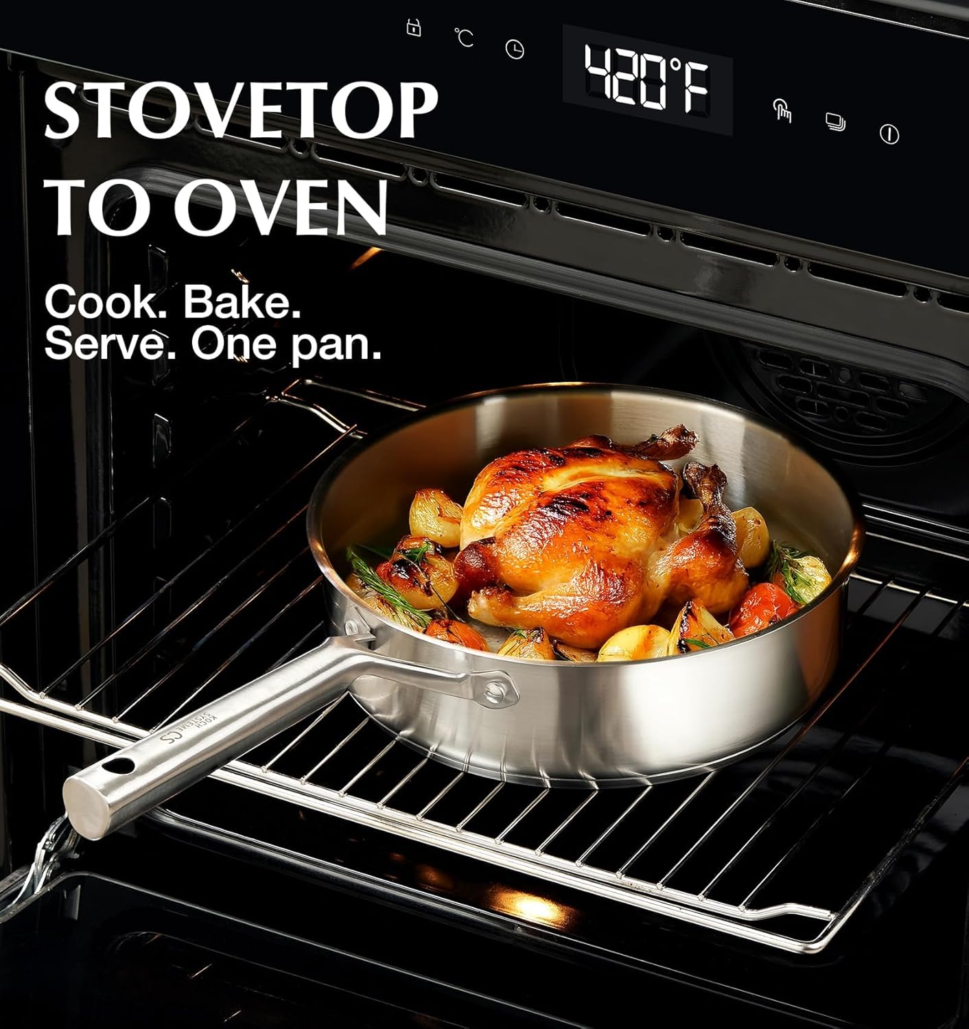 Thumbnail 6 de KOCH SYSTEME CS 17-Piece Stainless Steel Cookware Set (18/10, 5-Layer Base)