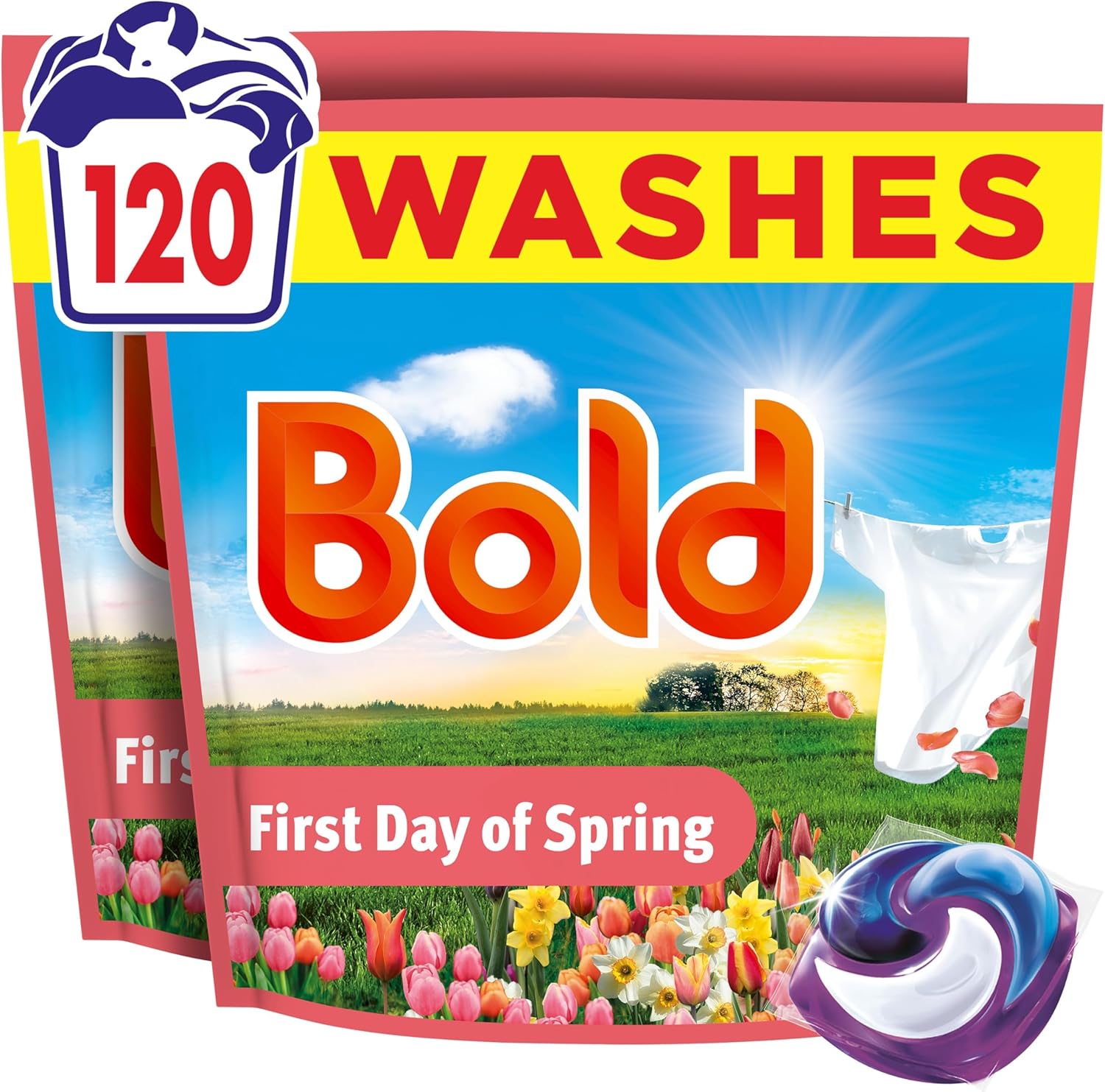 Bold Base FDOS 120ct ECOM Detergent Pods