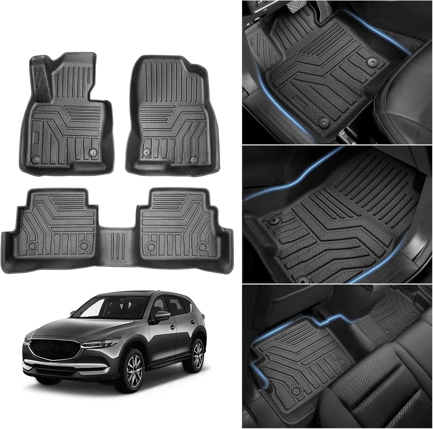 FIILINES Floor Mats TPE