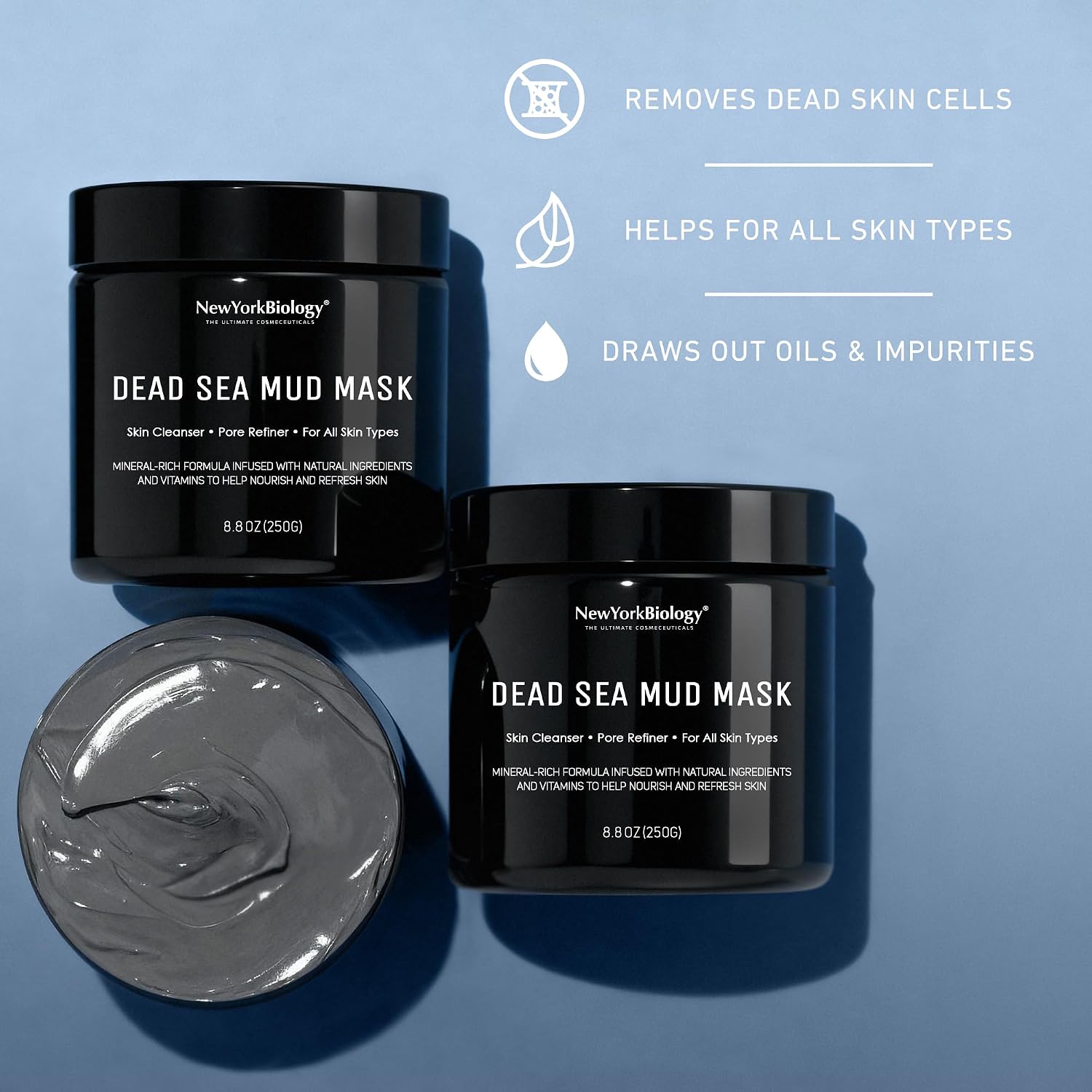 Thumbnail 4 de New York Biology Dead Sea Mud Mask, 8.8 oz