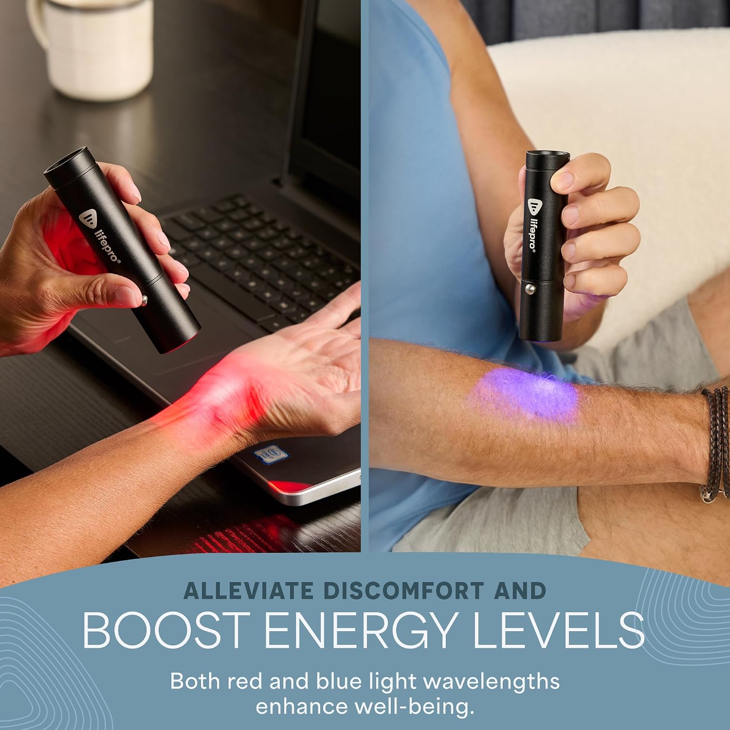 Detalle de LifePro Red Light Therapy Device LumiCure