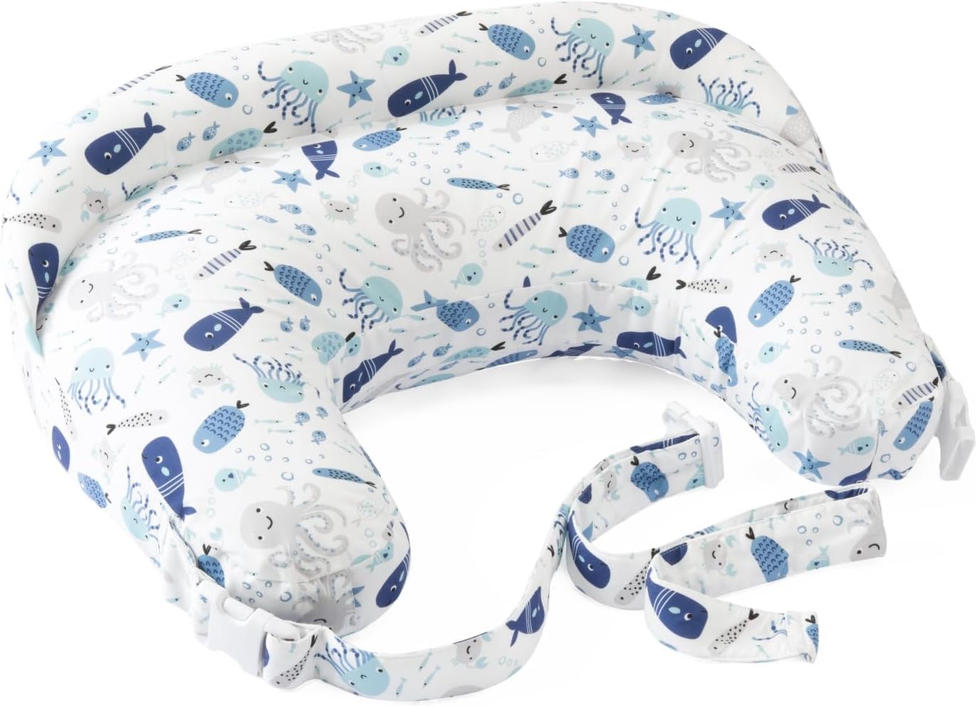 Detalle de Boppy Cuscino Allattamento Deluxe: supporto ergonomico per mamma e bambino
