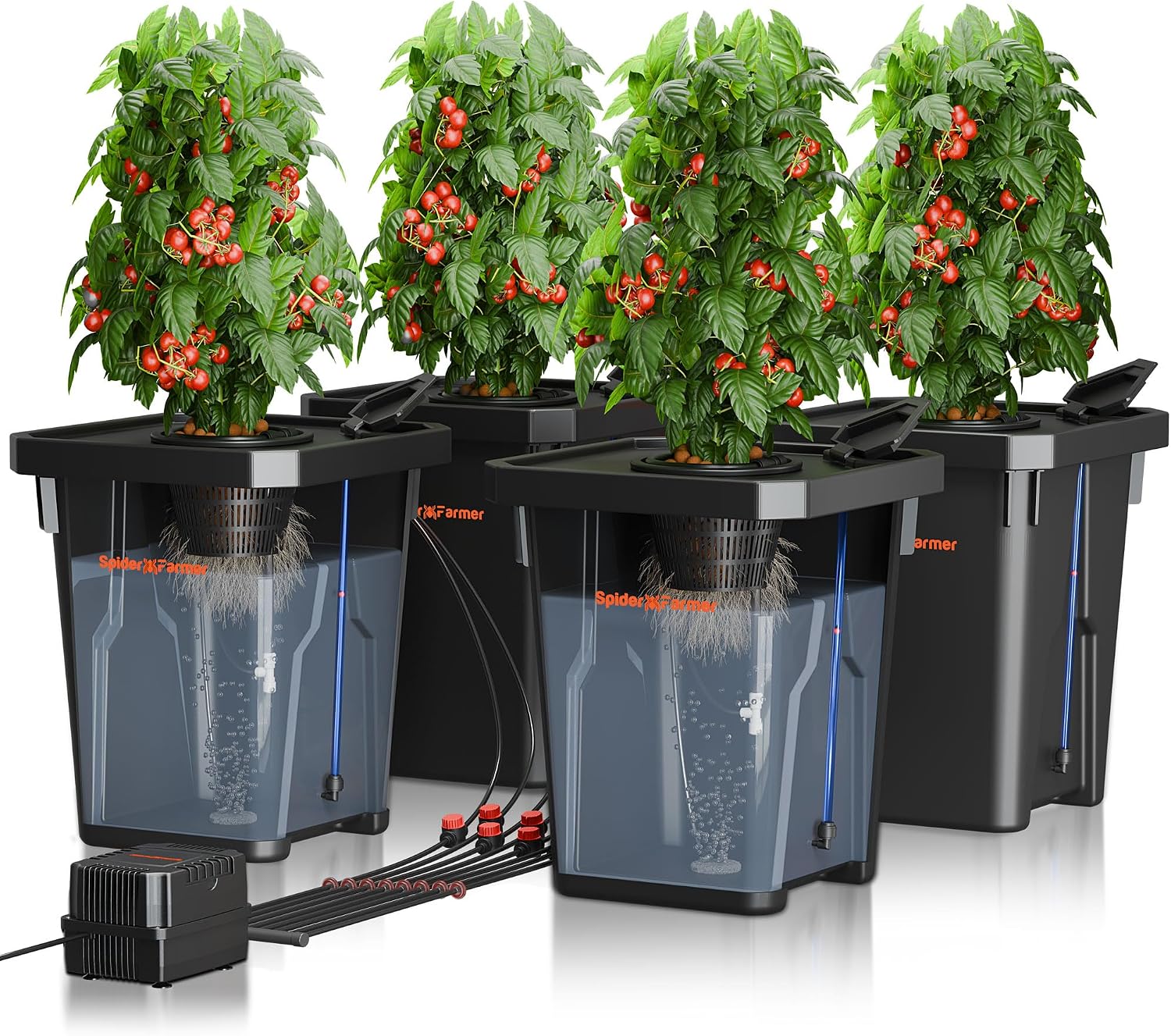 Detalle de Spider Farmer DWC Hydrokultur 27 Liter System