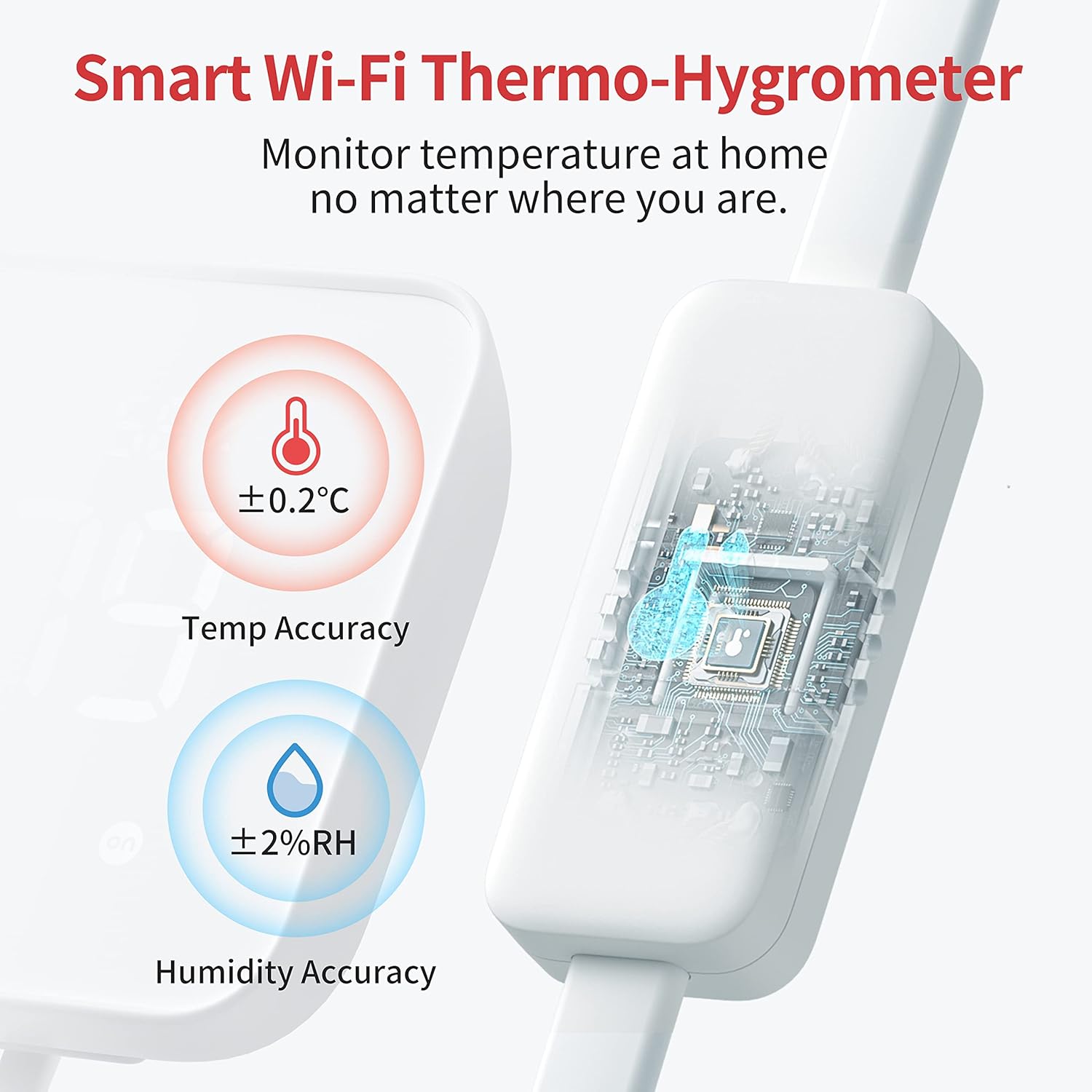 Thumbnail 2 de SwitchBot Hub 2 WLAN Thermometer Hygrometer