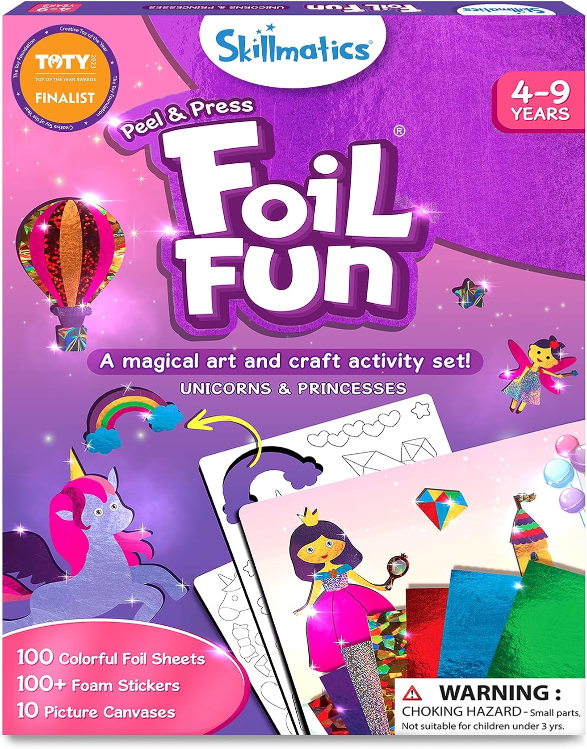 Skillmatics Foil Fun Ages 4+ 🎨