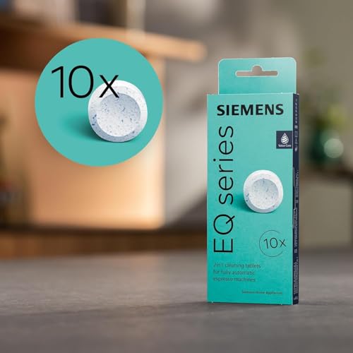 Thumbnail 4 de Siemens Reinigungstabletten 10 Stück – kompatibel mit EQ-Reihe und Einbavollautomaten (TZ80001A)