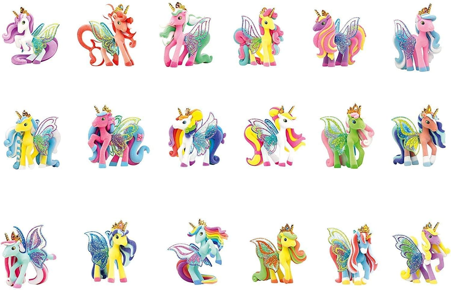 Thumbnail 7 de CRAZE GALUPY: Paquete de 6 Figuras de Unicornio para Niñas 🦄