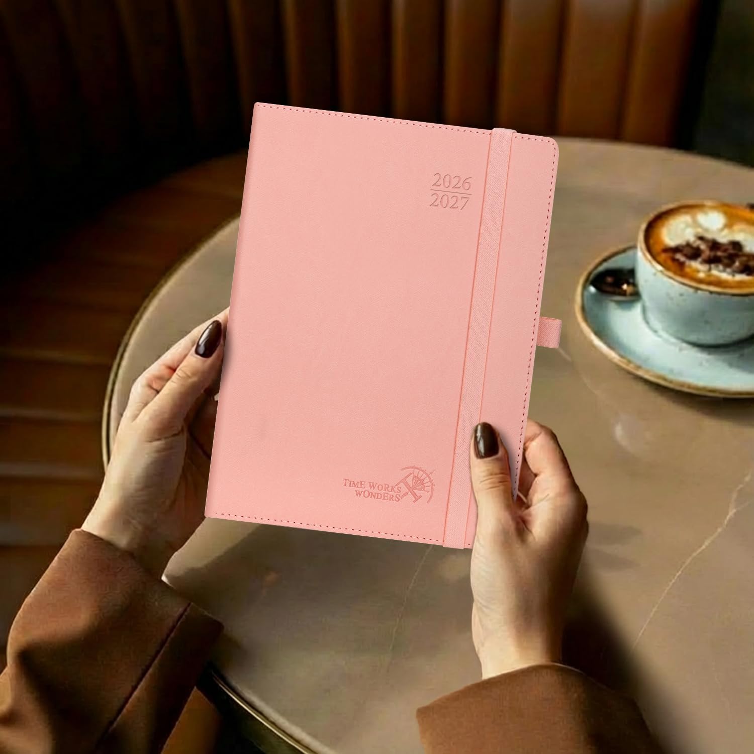 Detalle 2 de POPRUN 2026-2027 Academic Planner, 30-Minute Slots, 100 GSM Paper