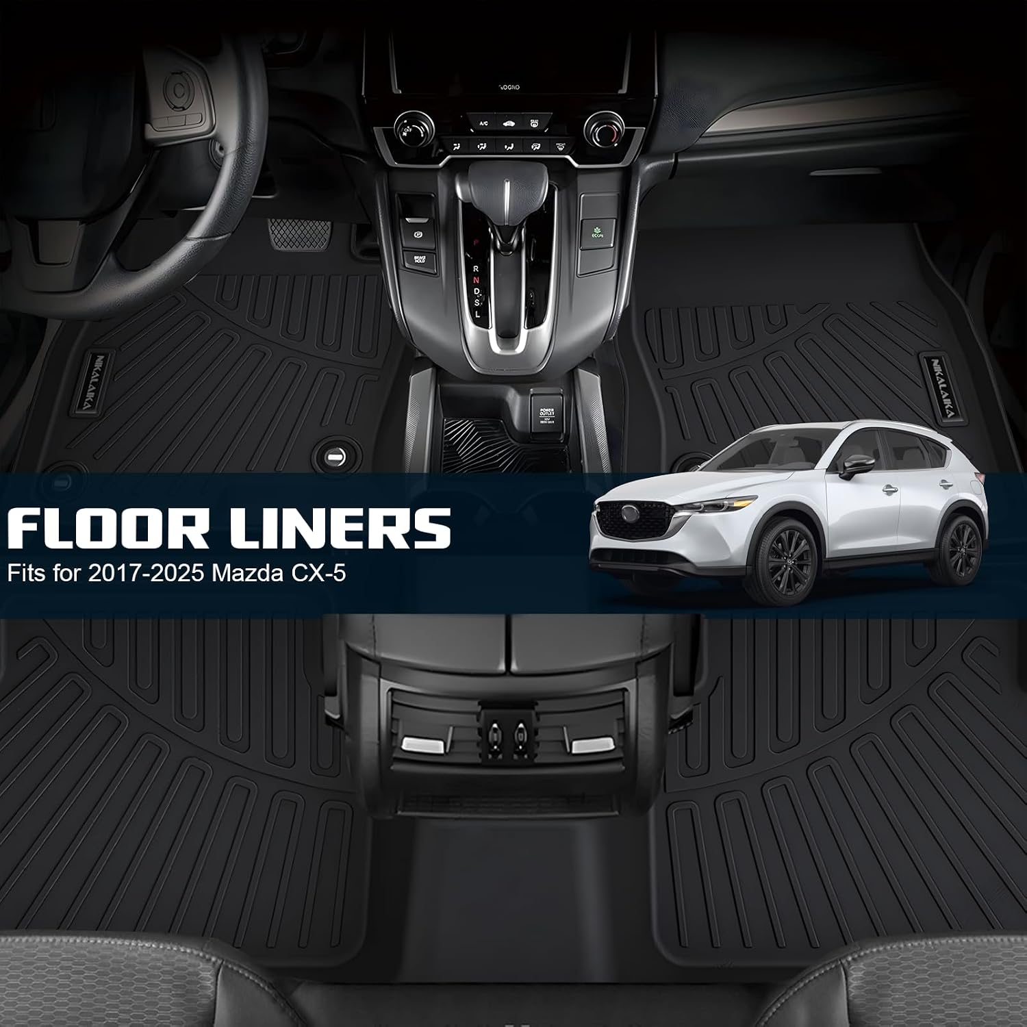 Detalle de NIKALAIKA Floor Mats, TPE