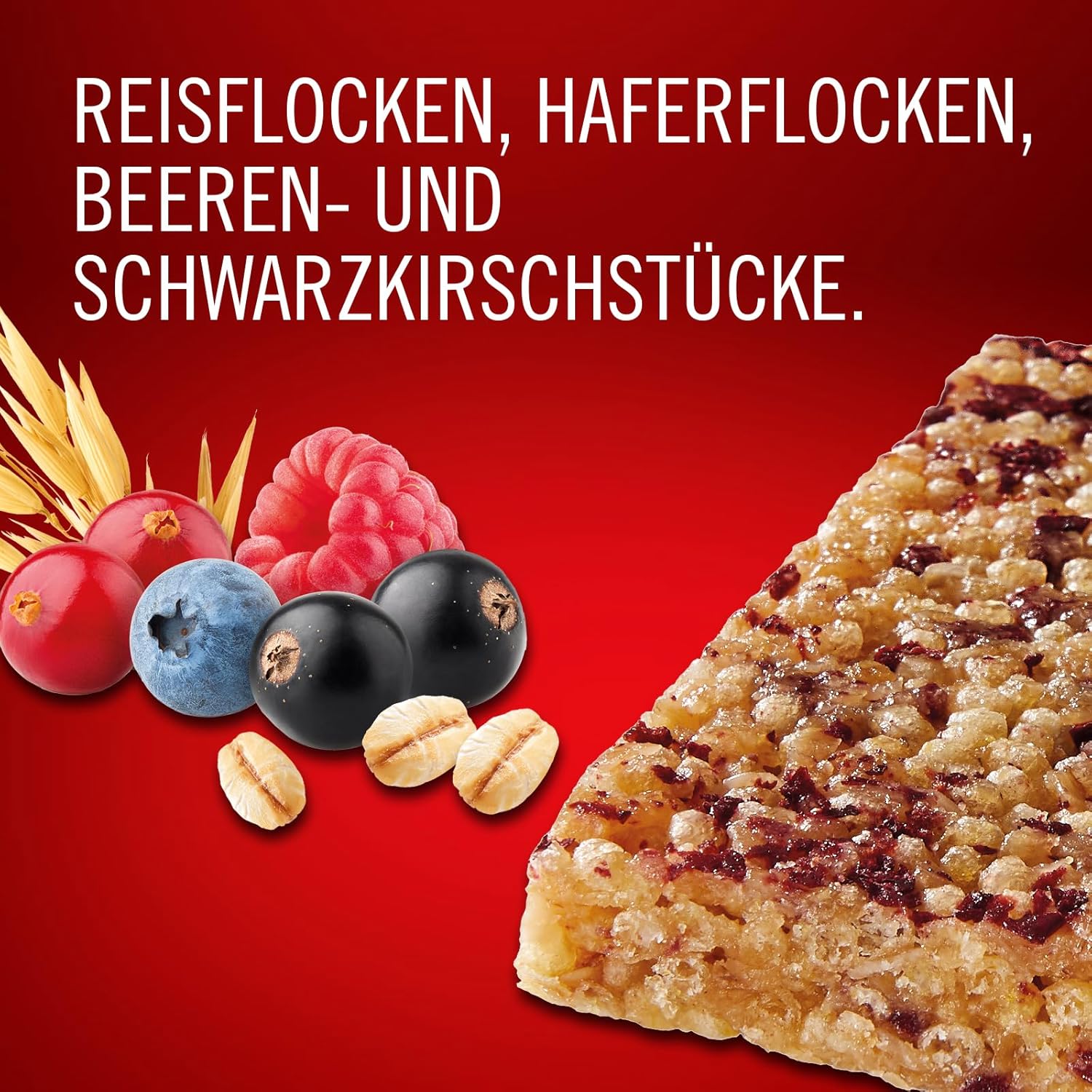 Thumbnail 4 de Enervit Competition Bar Red Fruits – Energieriegel mit 22 g Kohlenhydraten, vegan & glutenfrei (12 Riegel)