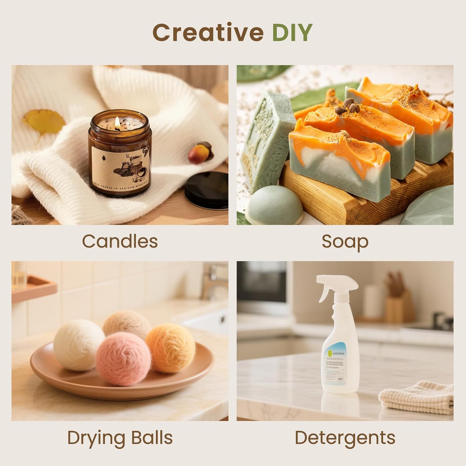 Thumbnail 6 de HIQILI Citronella Essential Oil (100% pure, undiluted) for Diffusers & DIY, 100ml